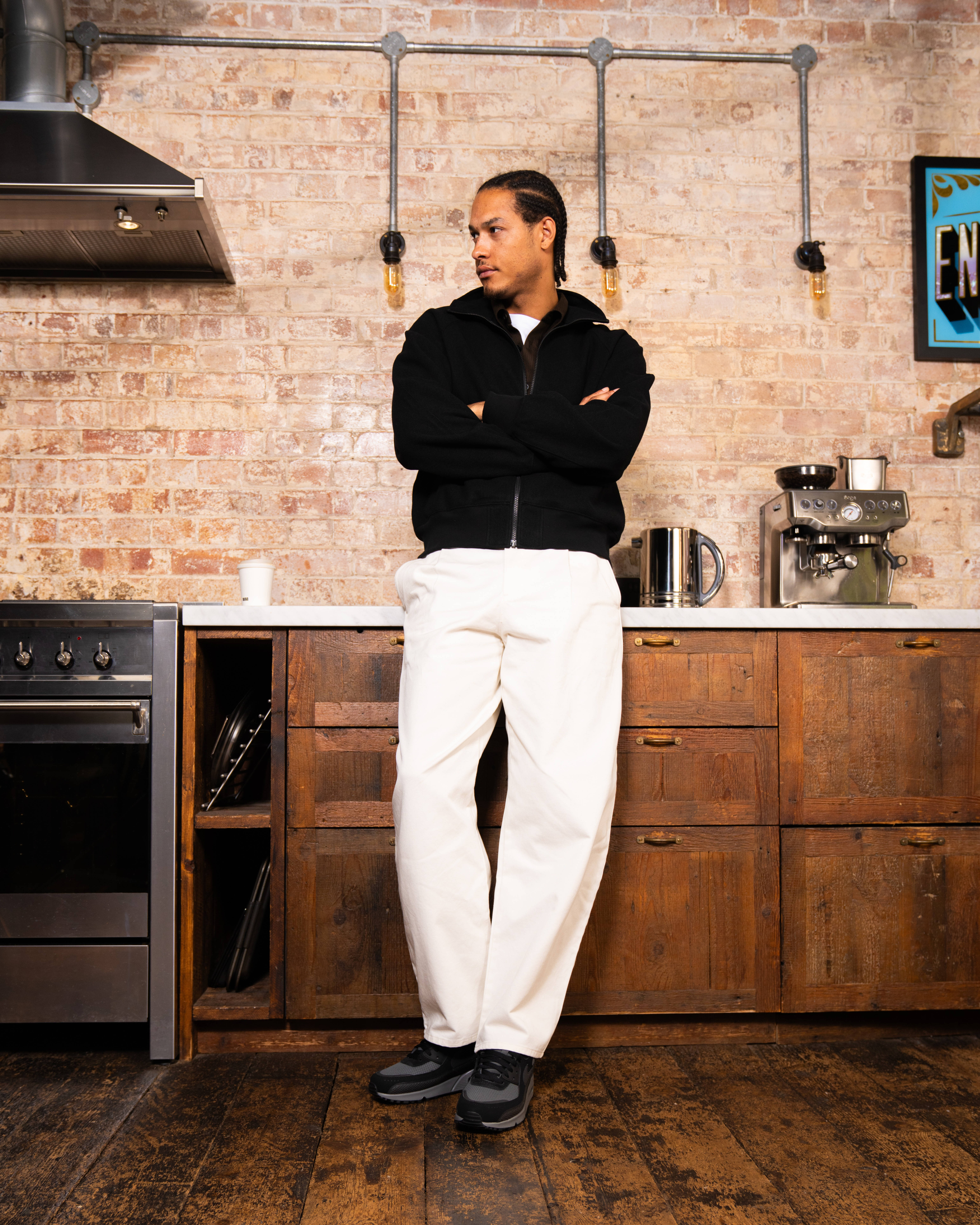 air max 90 smart casual styling editorial premium