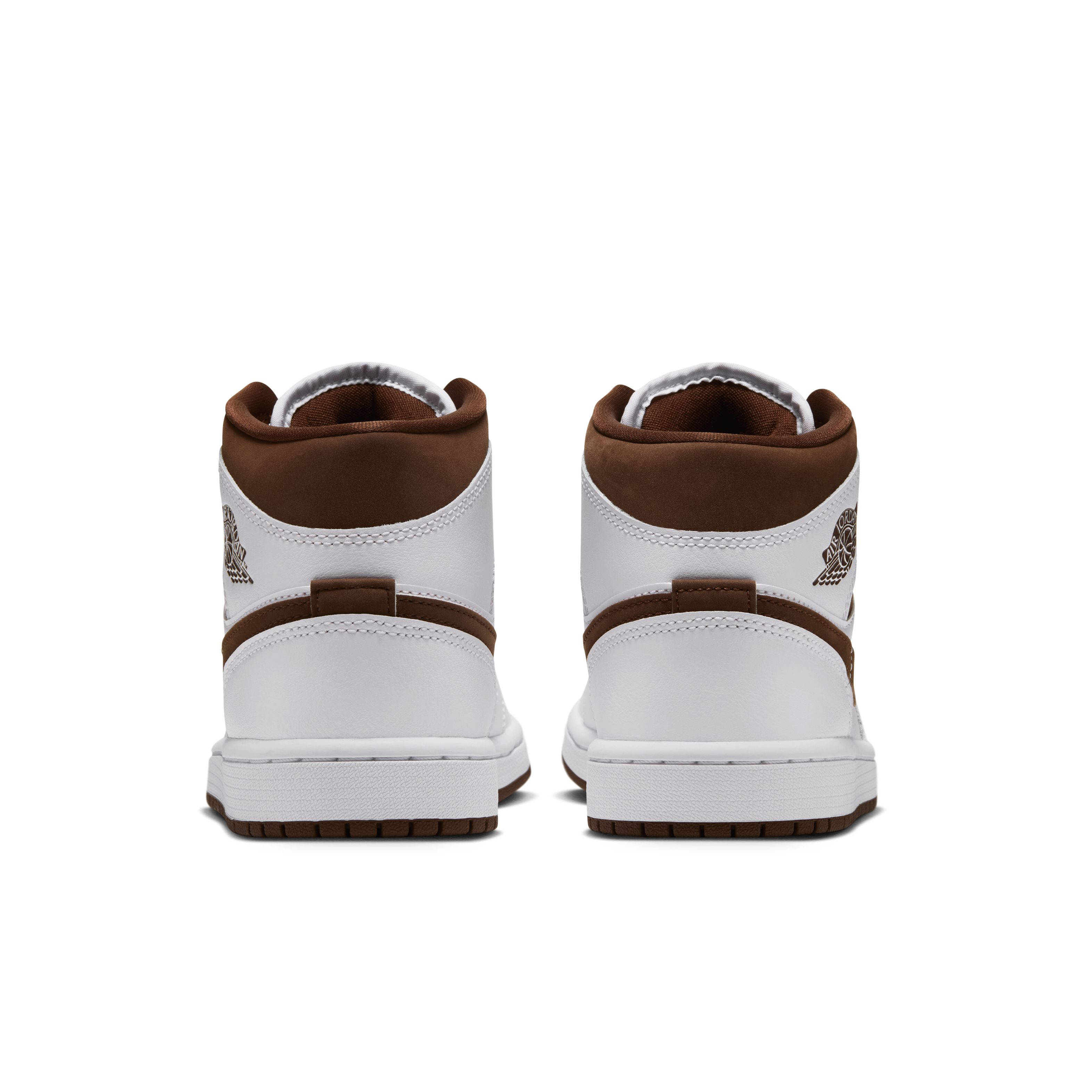 Air Jordan 1 Mid White Cacao Wow BQ6472 125 back
