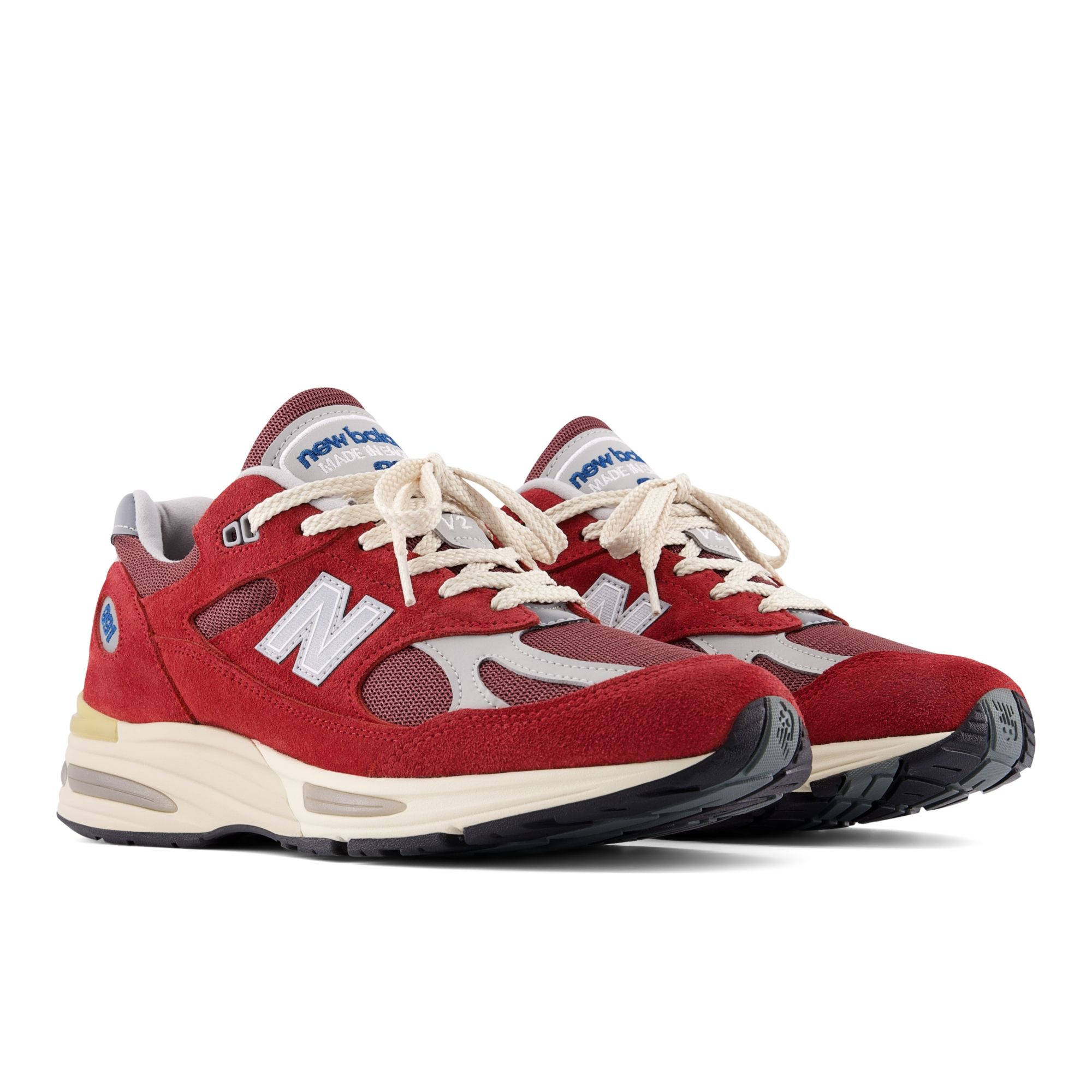 New Balance 991v2 Karanda Red U991RS2 front