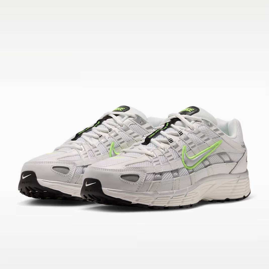 Nike P 6000 Summit White Volt Silver IX6221 100 front