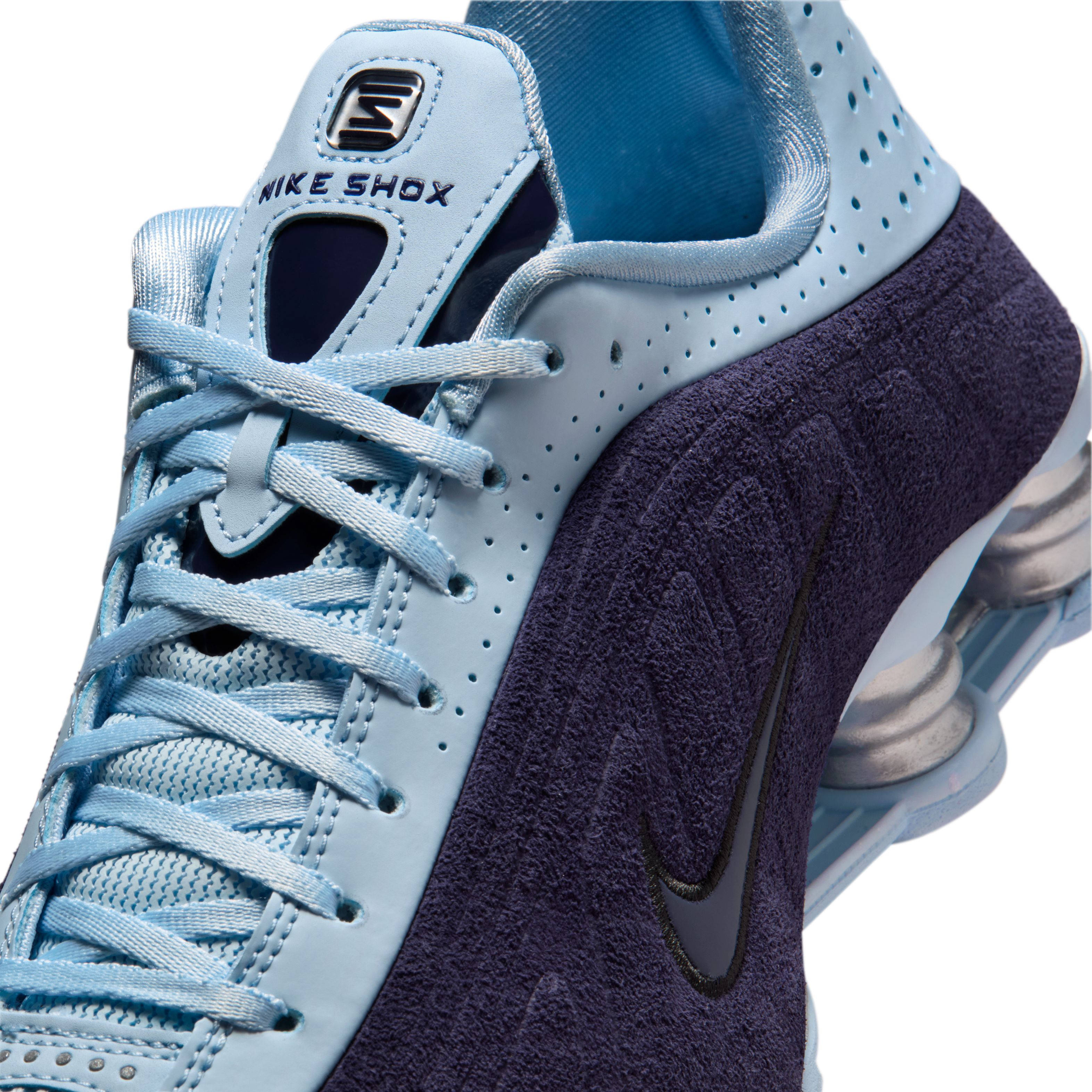 Nike Shox R4 Imperial Purple Celestine Blue HQ7739 500 side