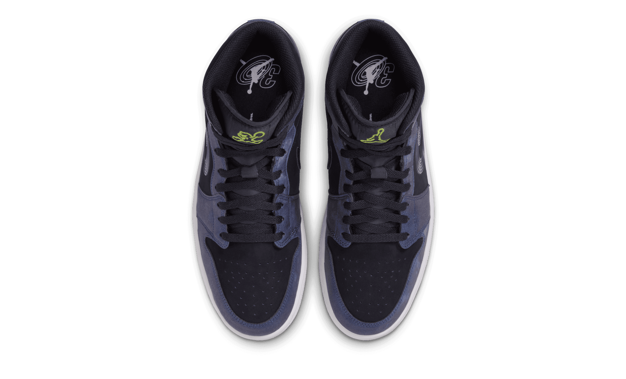 Air Jordan 1 Mid Space Jam 2026 IX6374-001 middle