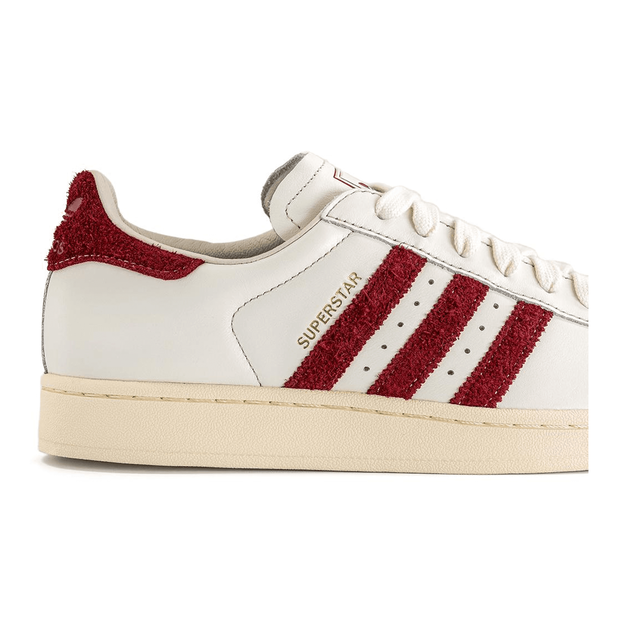 adidas Superstar II Off-White Rust Red KZ6733 side