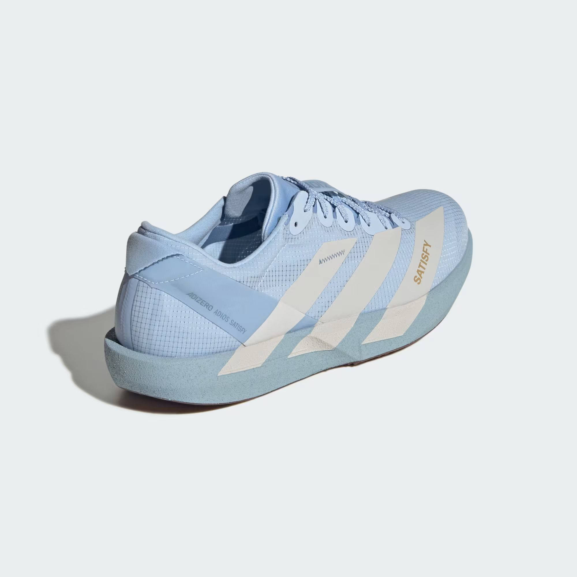 Satisfy x adidas Adizero Adios Wonder Blue KH6679 back