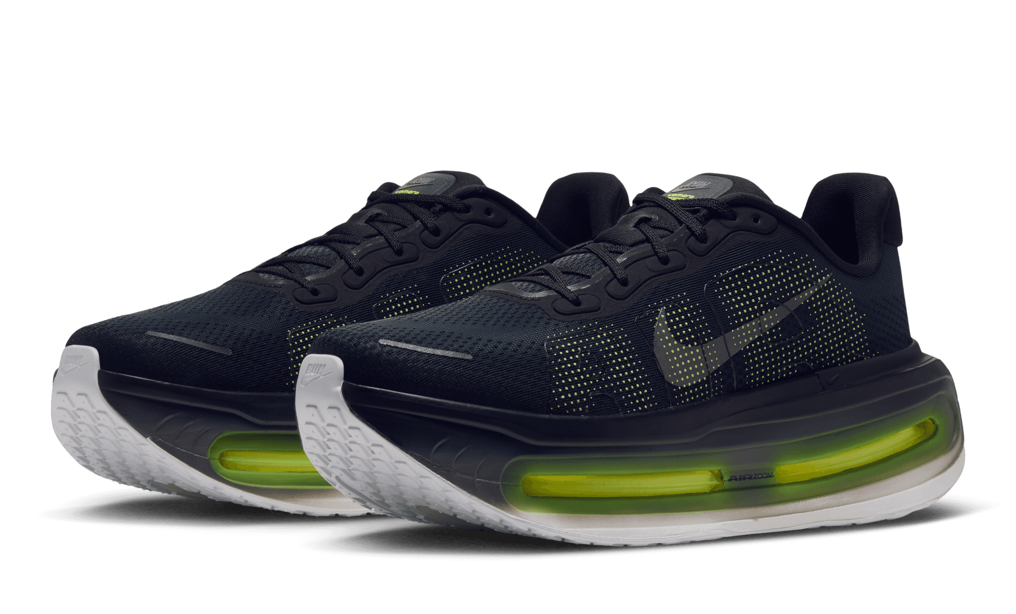 Nike Vomero Premium Black Lemon Venom HQ2050-004 front