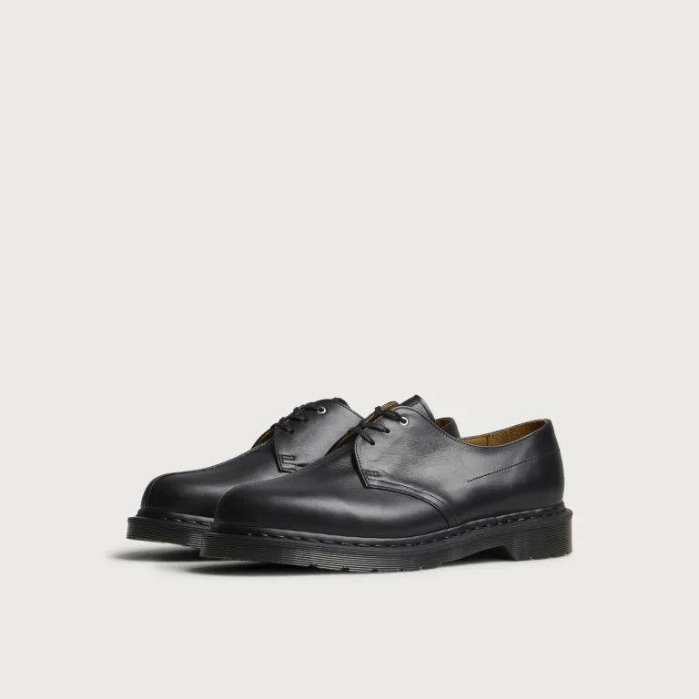 Sage Nation x Dr. Martens 1461 3 Eye Black Classic Calf 43573001 BLK front