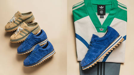 The adidas Originals x CLOT Superstar Returns In Suede And Mules