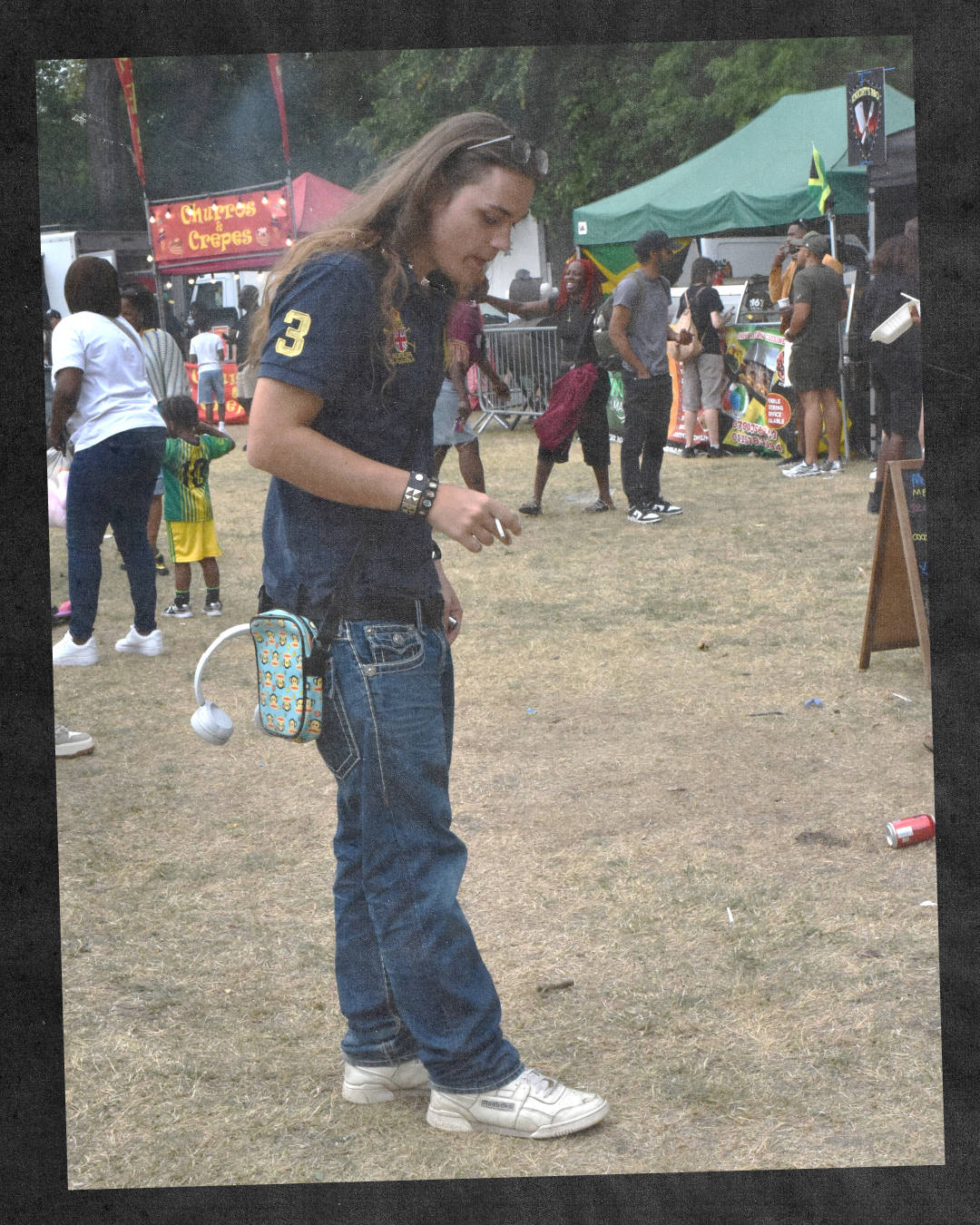 young adult male wearing reebok workout at manchester carnival 2026