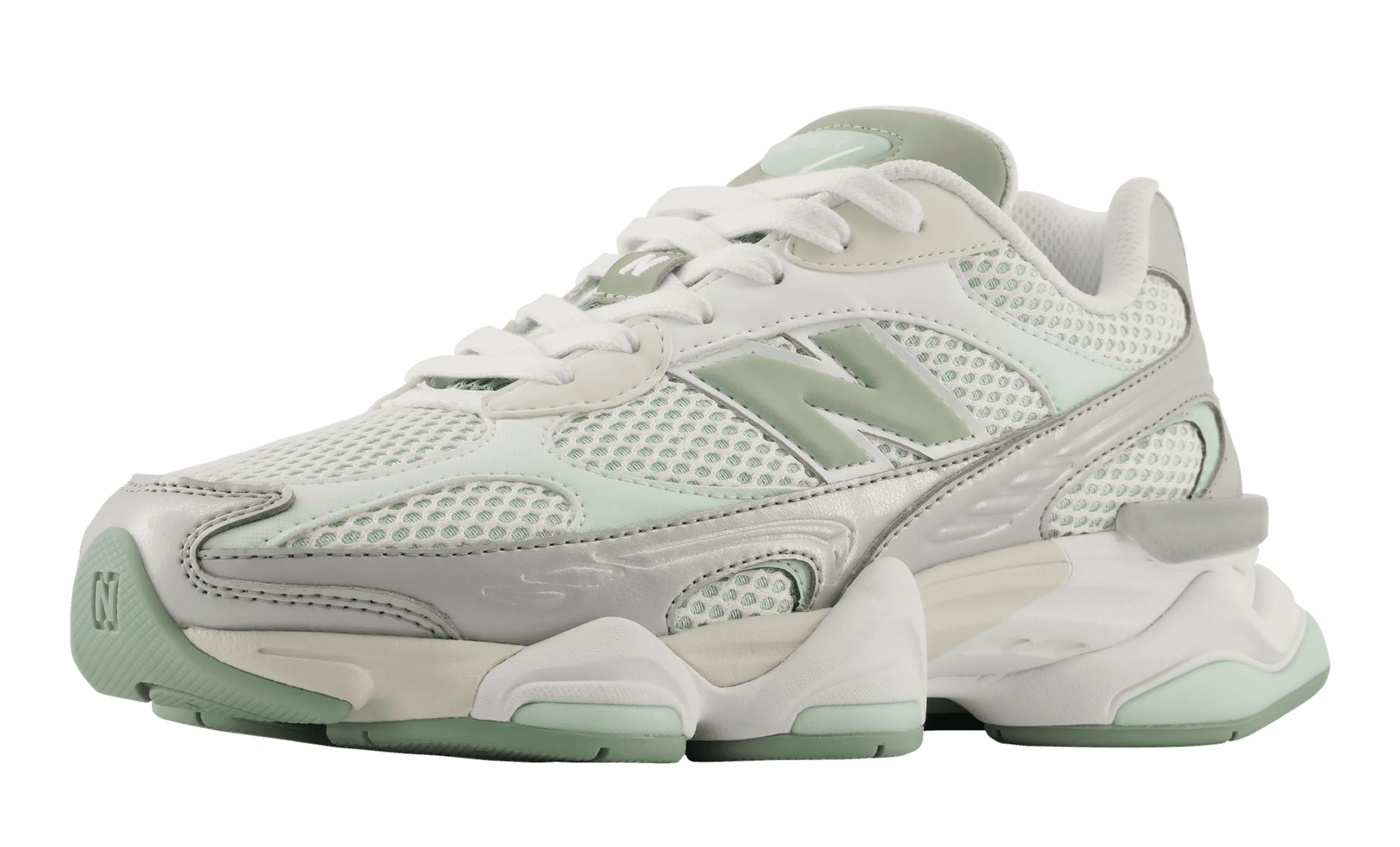 New Balance 9060R Cosmic Jade Light Silver side