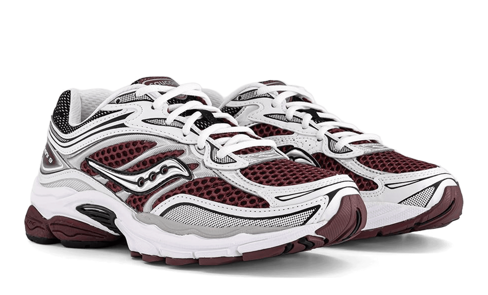 Saucony ProGrid Omni 9 Maroon White front
