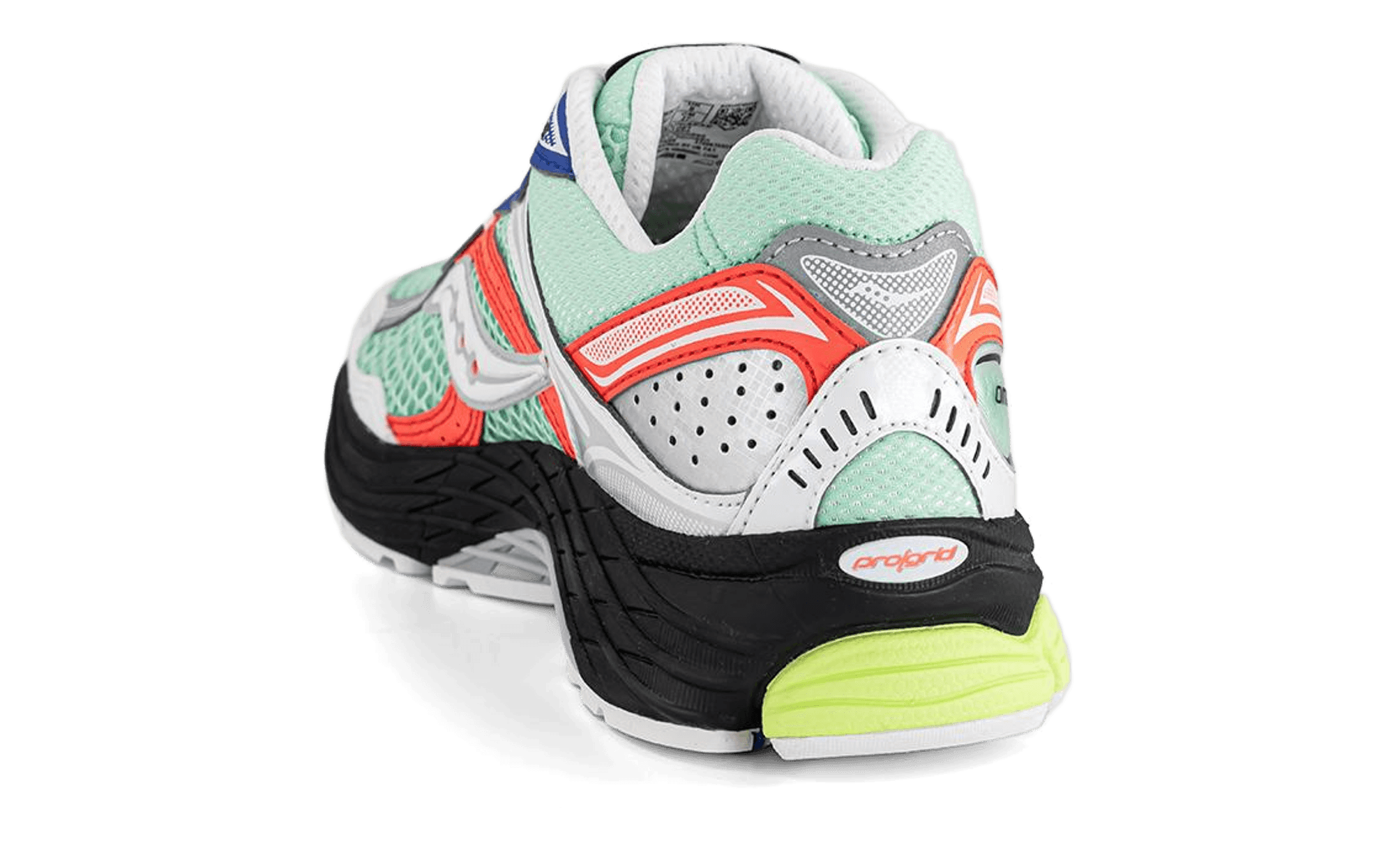 Saucony ProGrid Omni 9 Mint Multi | S101245-1091 heel