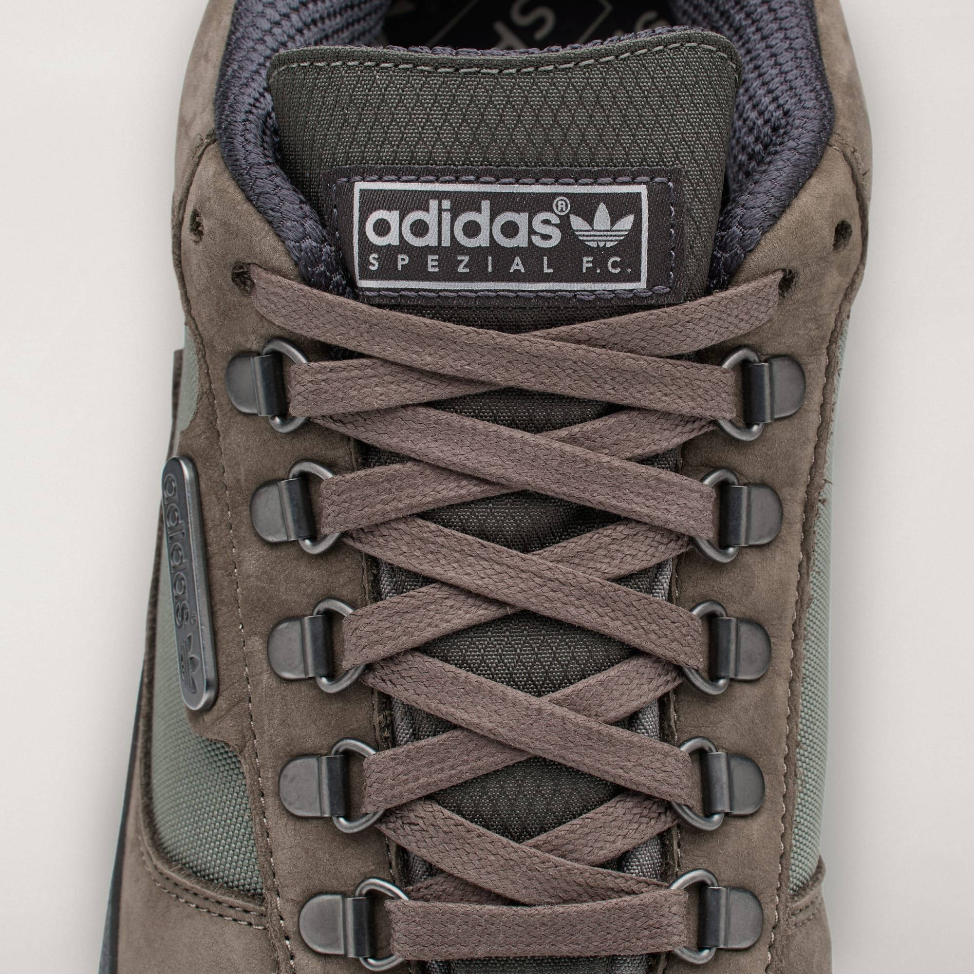 adidas Winterhill Spezial in Utility Black KK0763 tongue