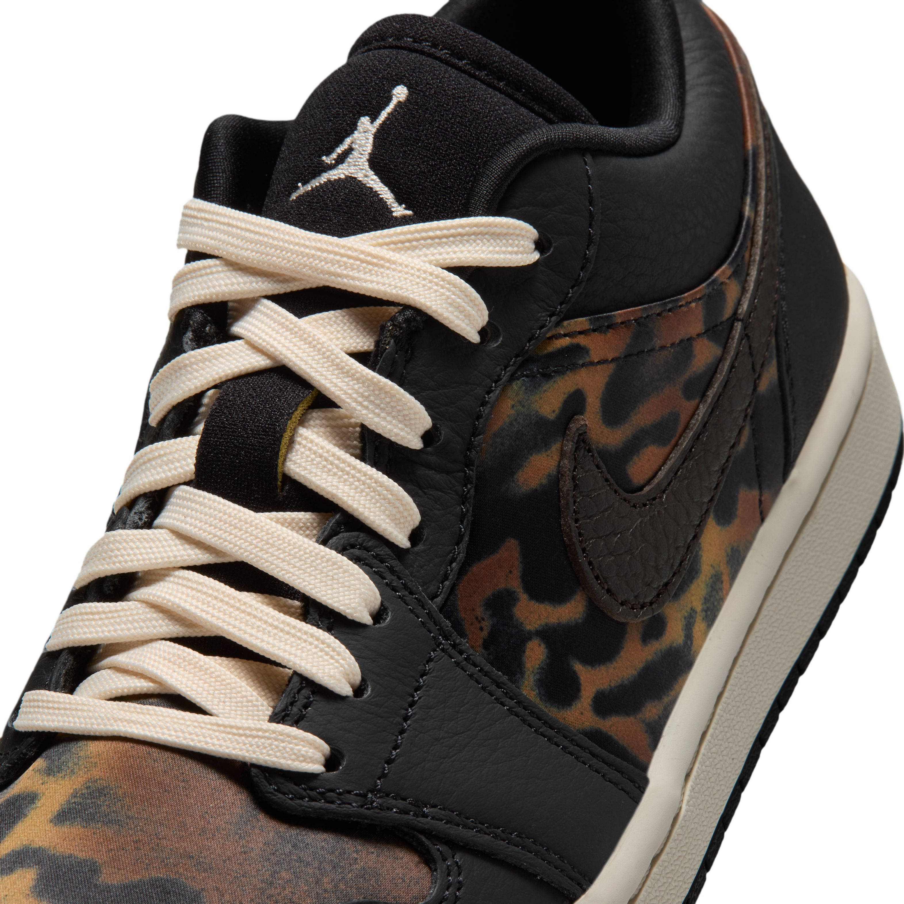 Air Jordan 1 Low SE Leopard Black IQ5162 001 side