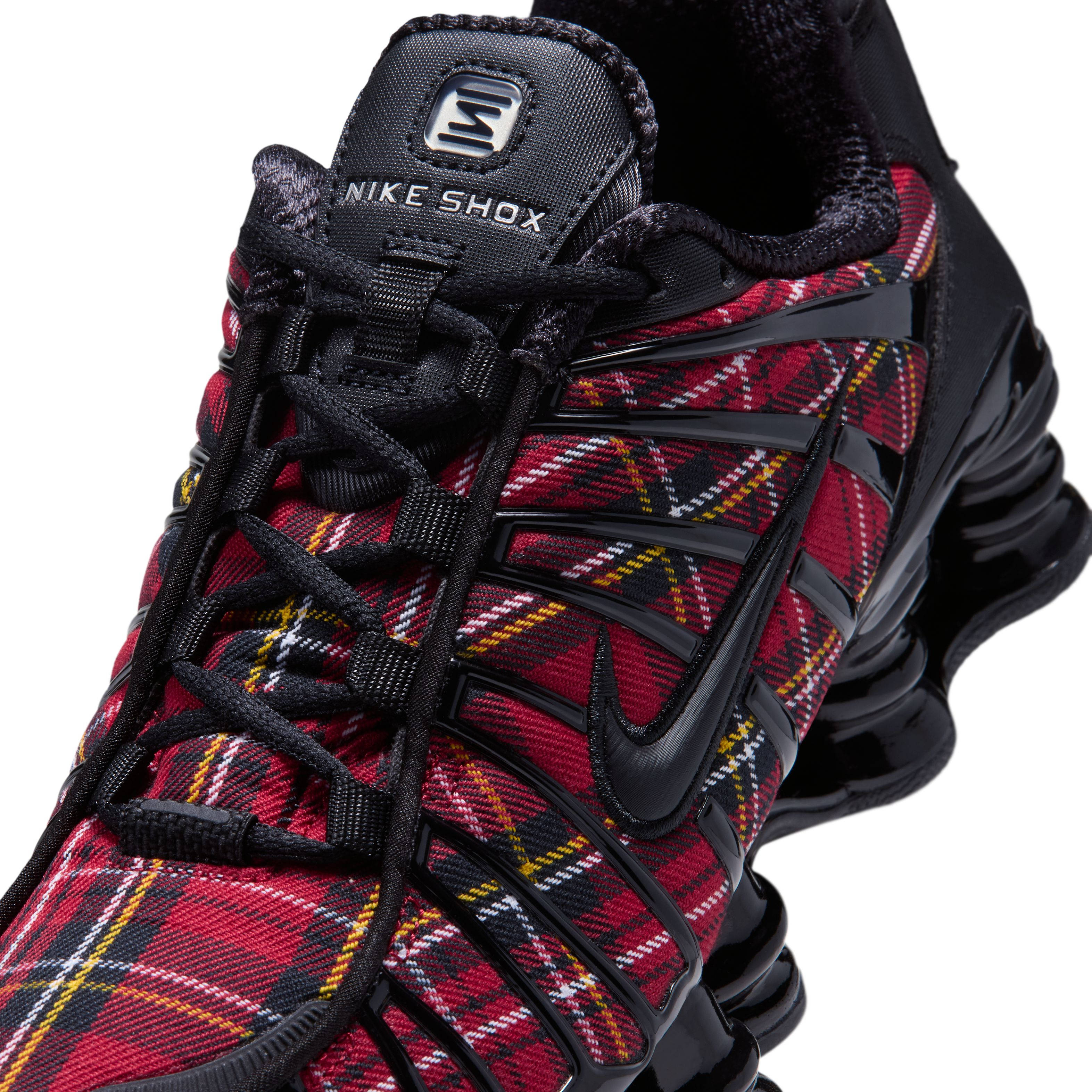 Nike Shox TL Tartan Red  IM5167 002 side