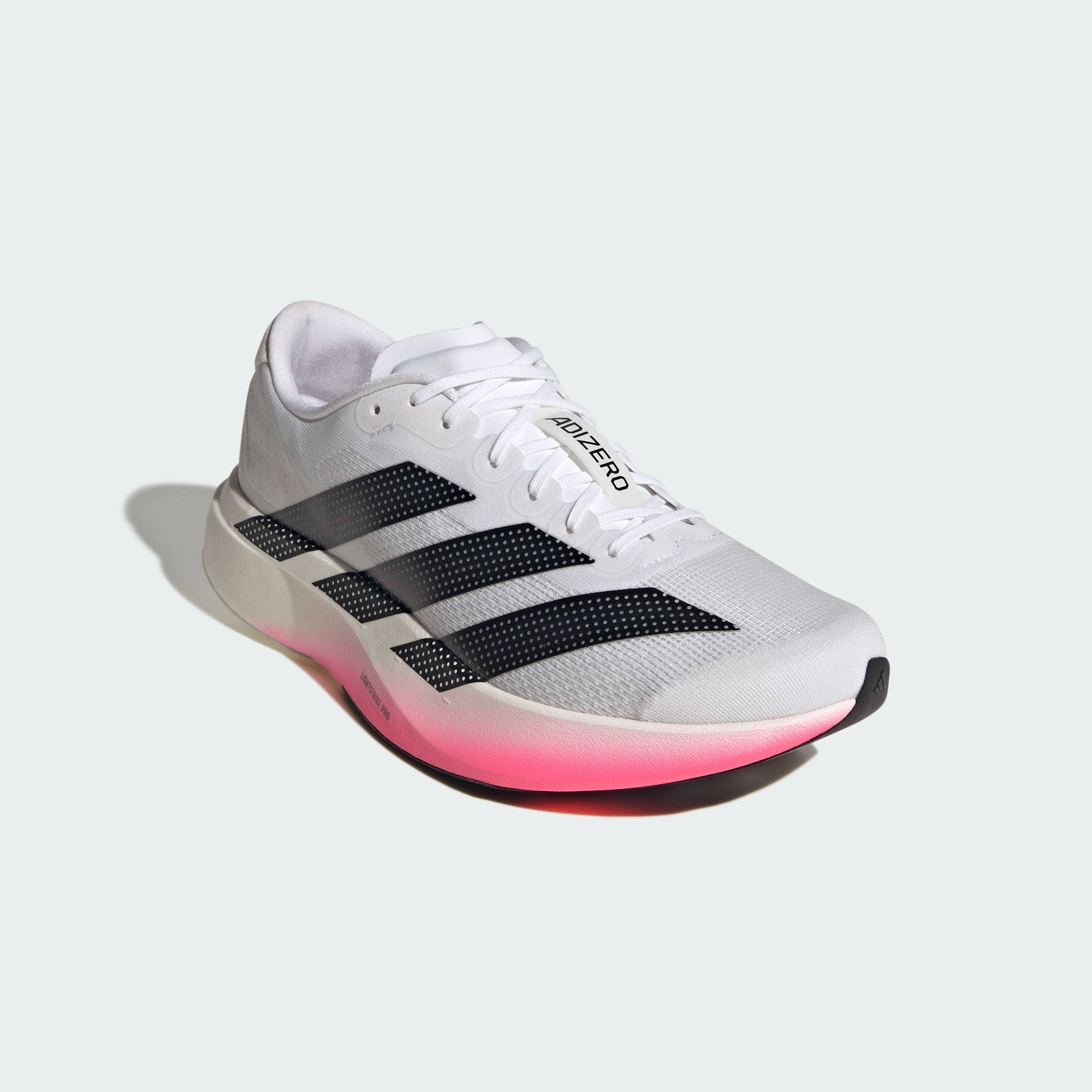 adidas adizero EVO SL Lightstrikepro White Solar Turbo LM9021 front