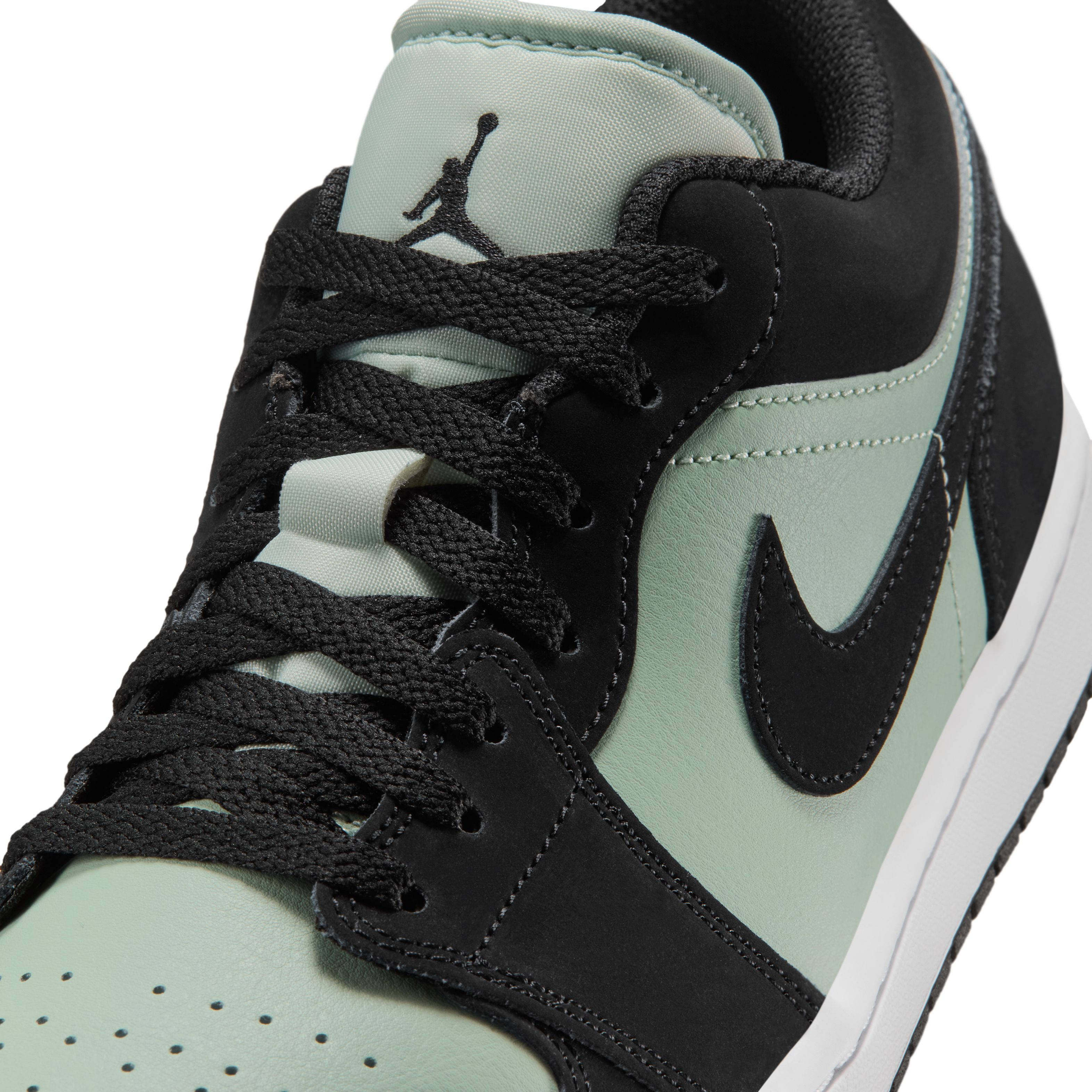 Air Jordan 1 Low Black Pistachio Frost 553558 054 side