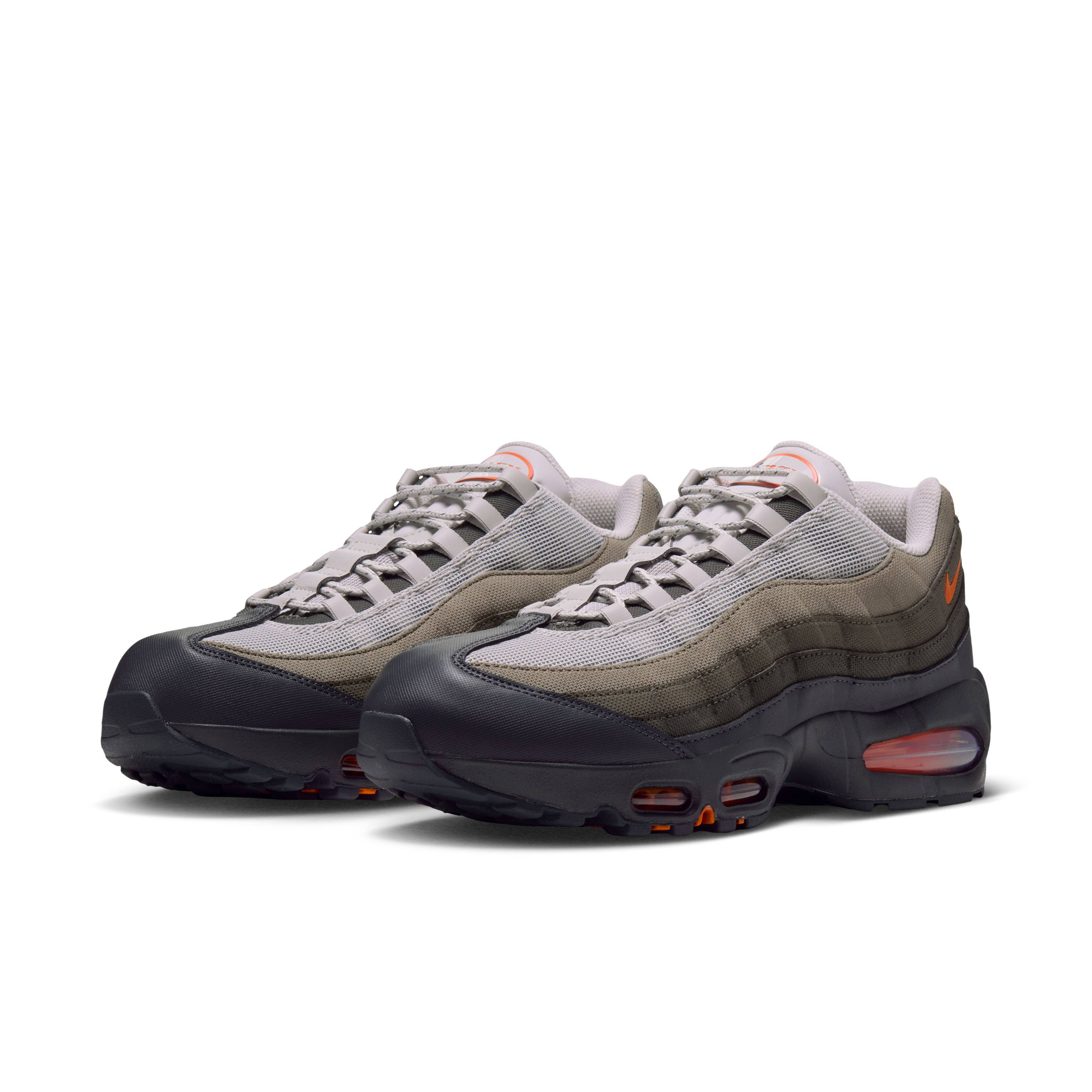 Nike Air Max 95 Big Bubble Dark Loden Safety Orange front