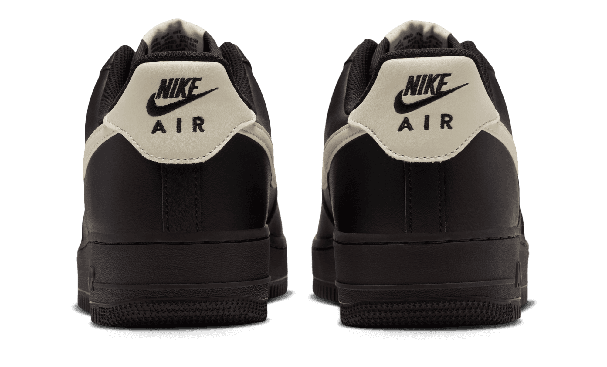 Nike Air Force 1 '07 Black Velvet Brown FJ4146-006 back