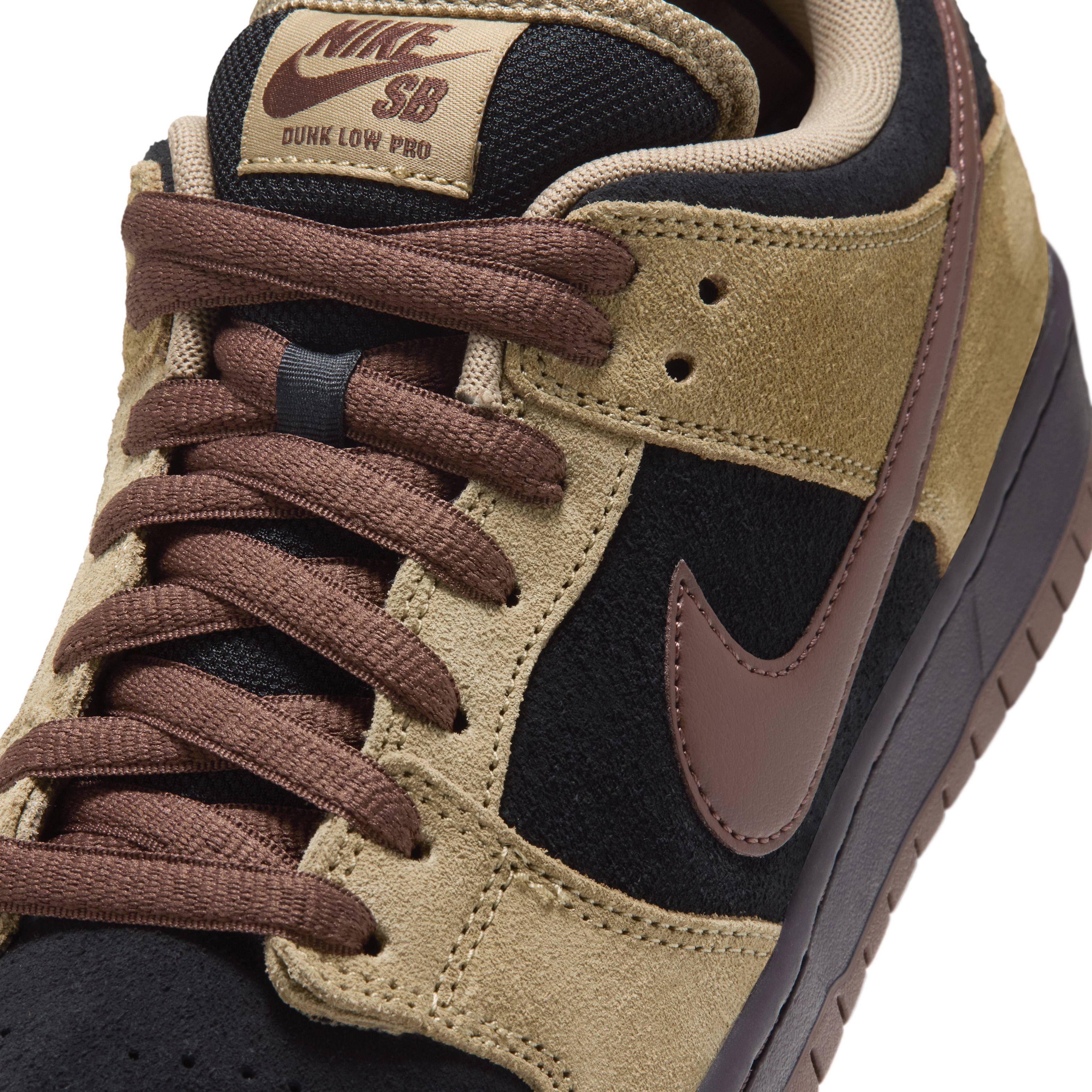Nike SB Dunk Low Pro Filbert Light Chocolate HQ1625 201 side