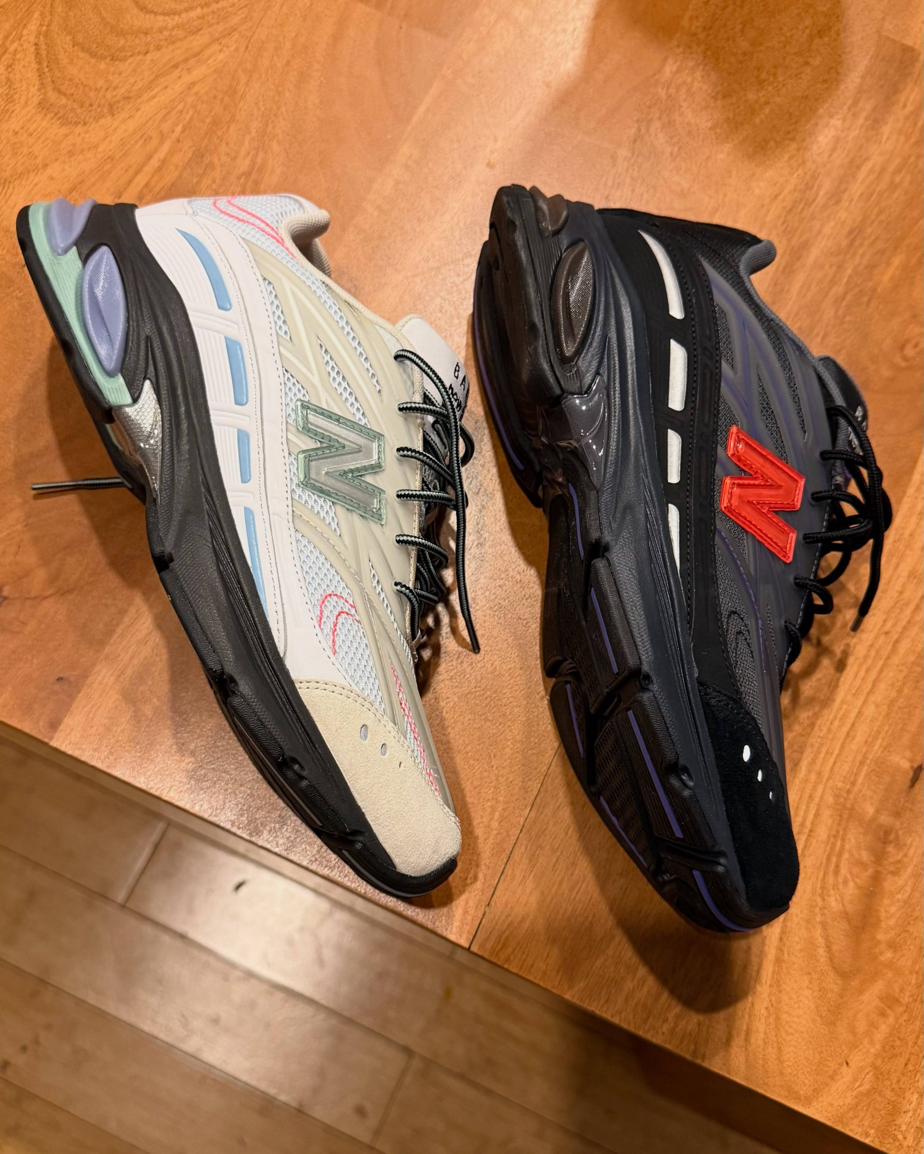 two action bronson new balance 2811 colourways sideways on table