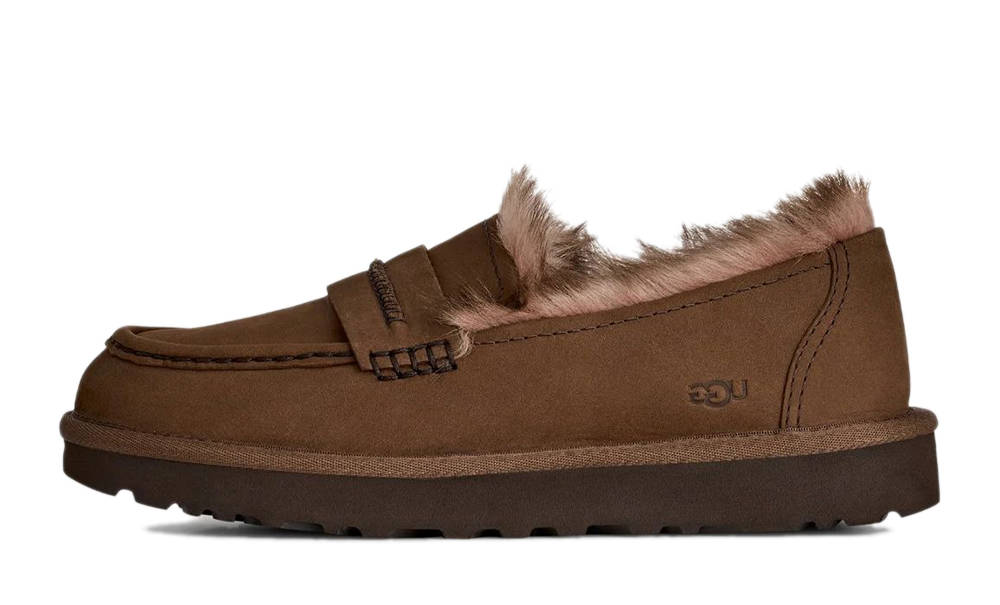 UGG Ellis Loafer Nubuck Dark Chestnut 1183310-DKC