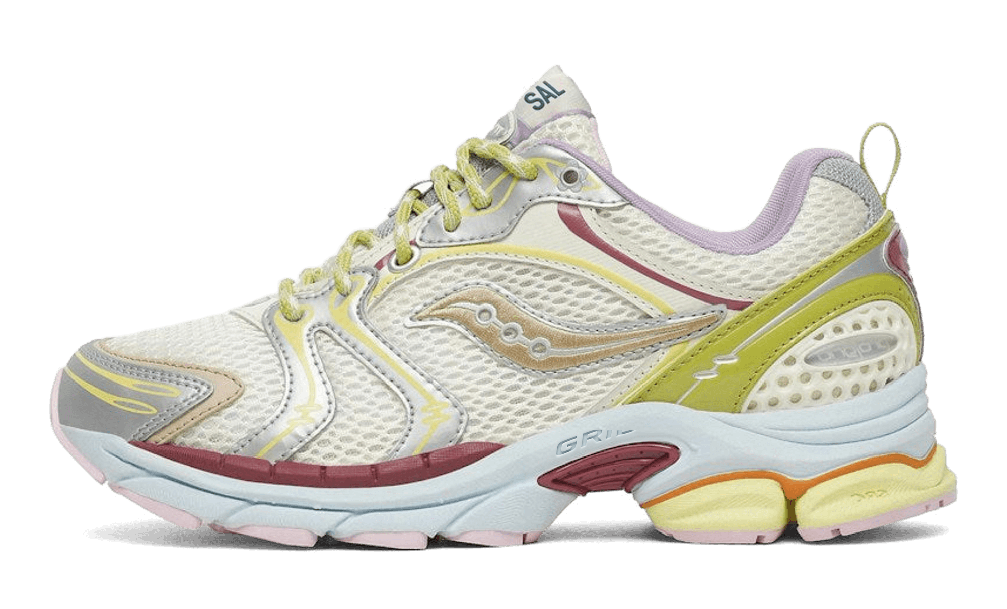 Evelynn World x Saucony ProGrid Triumph 4 Silver Matcha S102153-1001