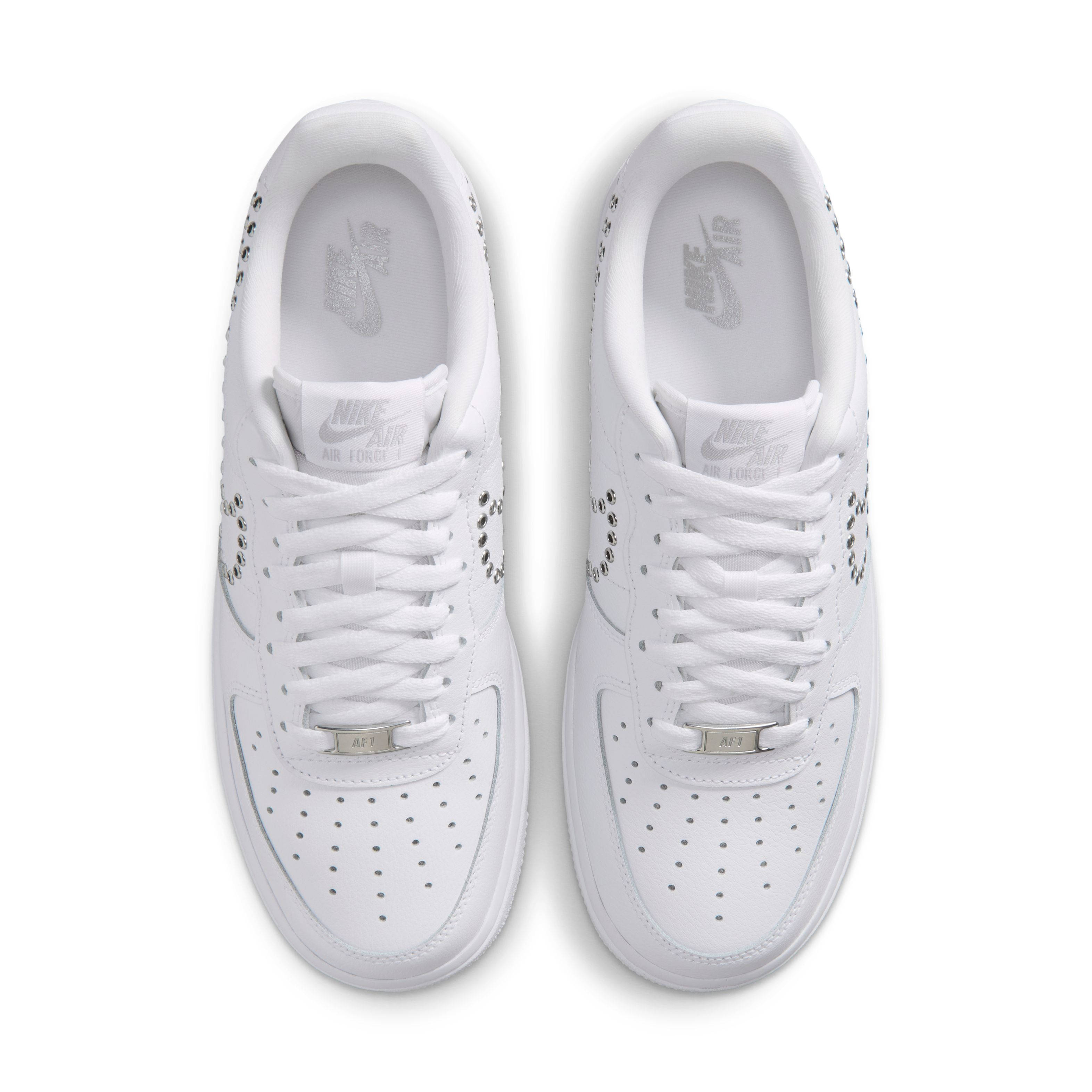 Nike Air Force 1 07 LV8 White Metallic Silver IW1234 100 middle