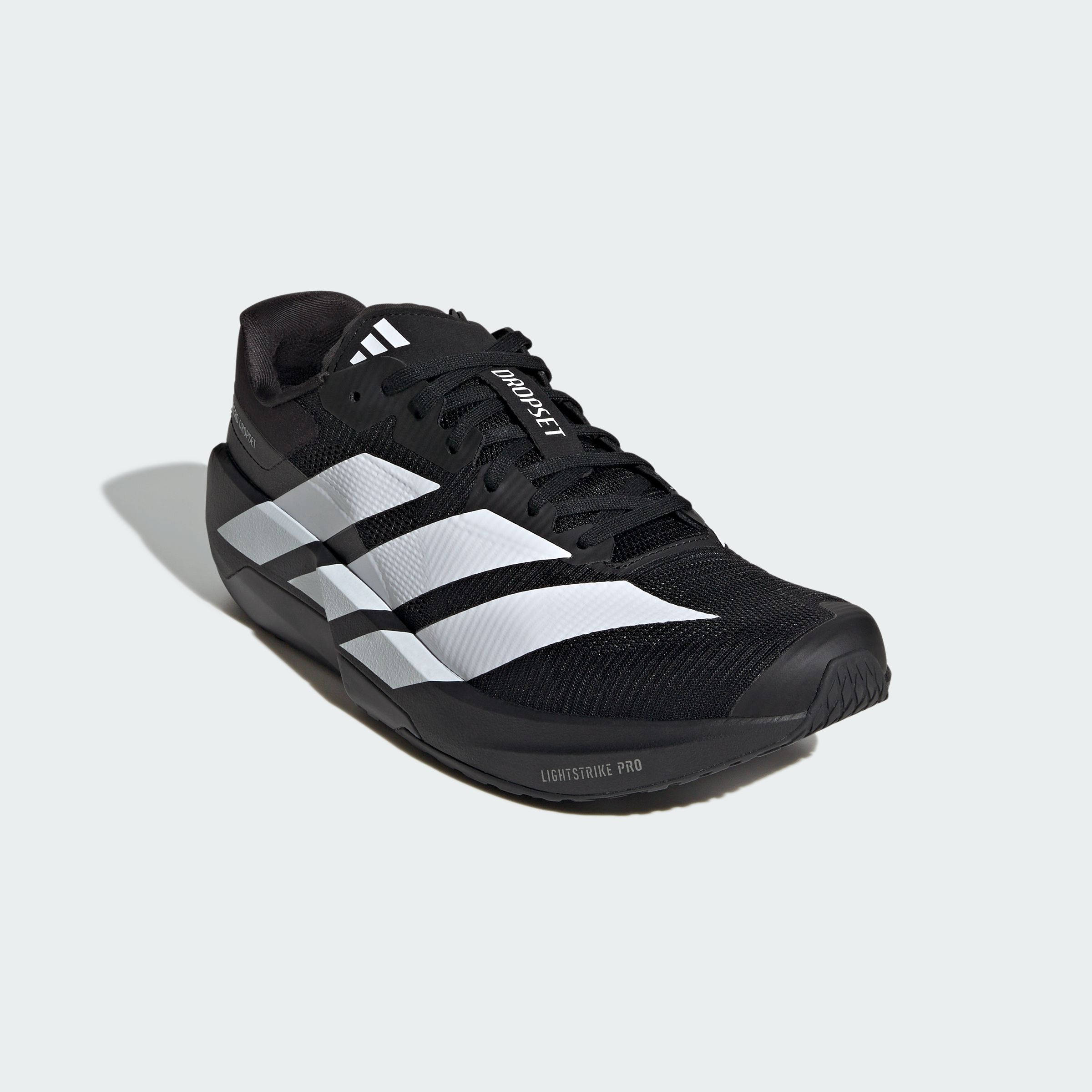adidas Adizero Dropset Pro Black White KH6710 front