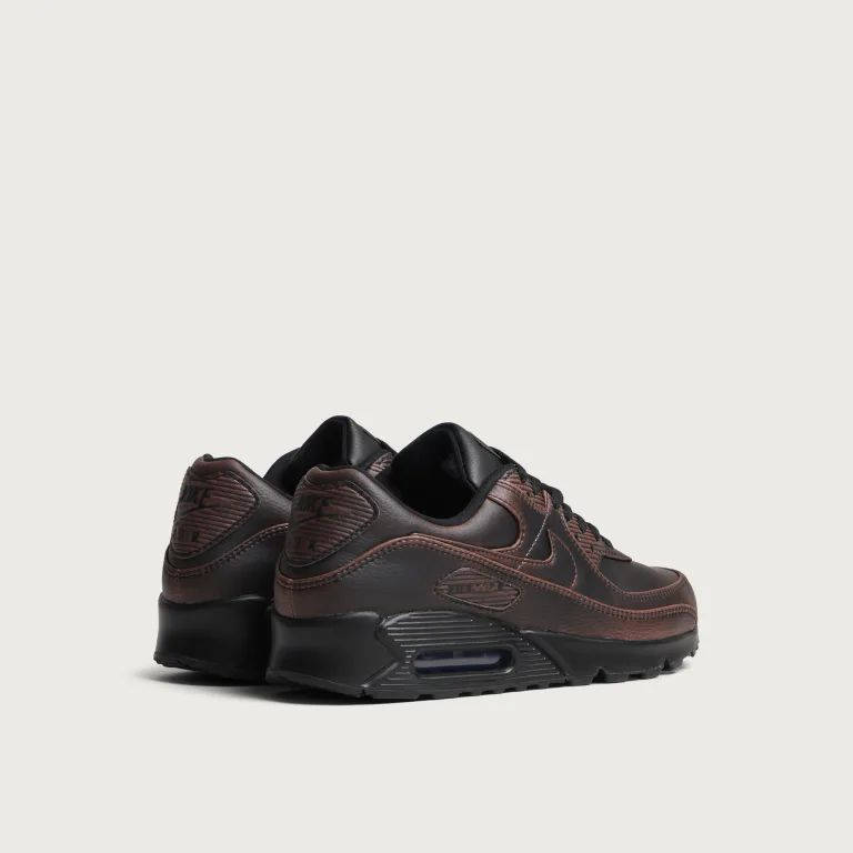 Nike Air Max 90 Premium Essential Black Cinnamon IQ7130 001 back