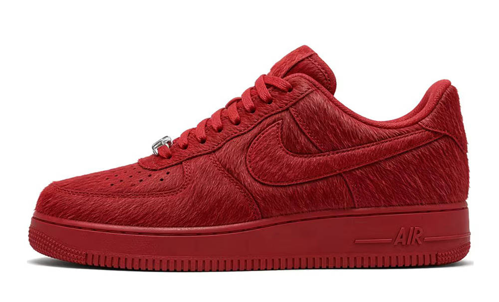 Nike Air Force 1 Low Pony Hair Team Red | IR1940-600