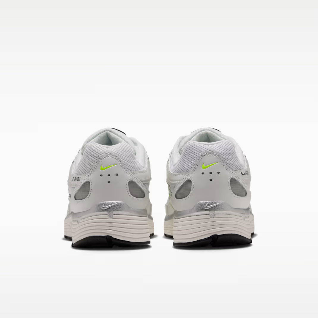 Nike P 6000 Summit White Volt Silver IX6221 100 back