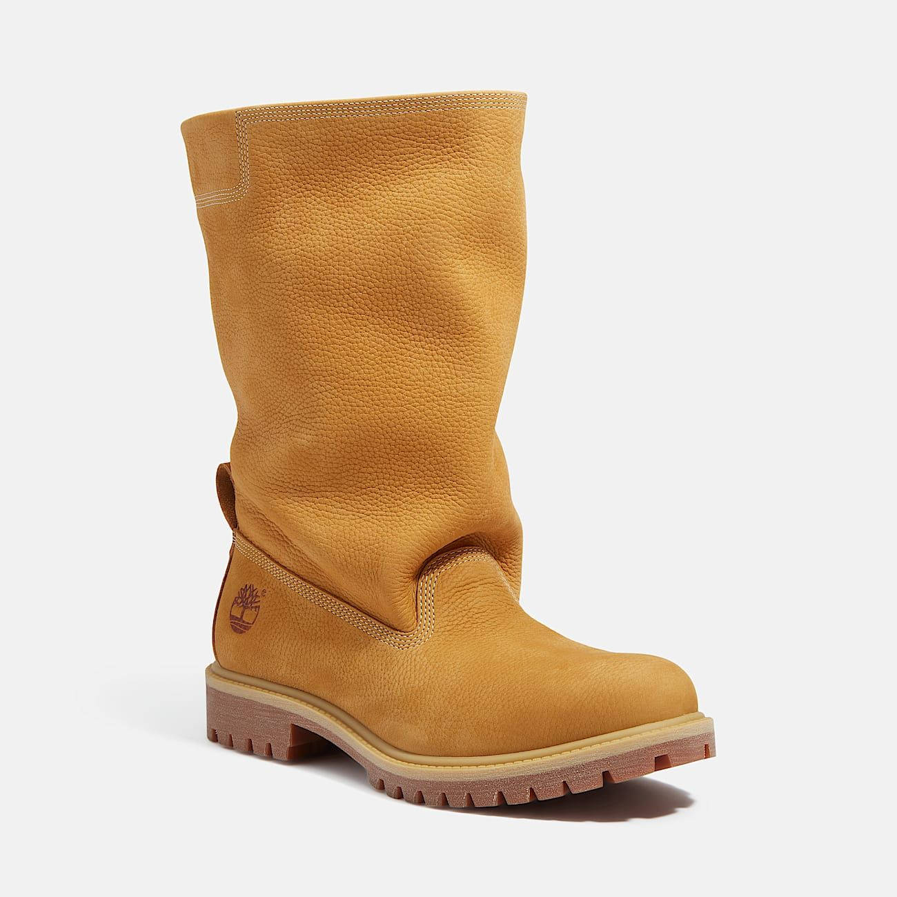 Timberland x TELFAR Premium Pull On Boot Yellow TB0A446G754 front