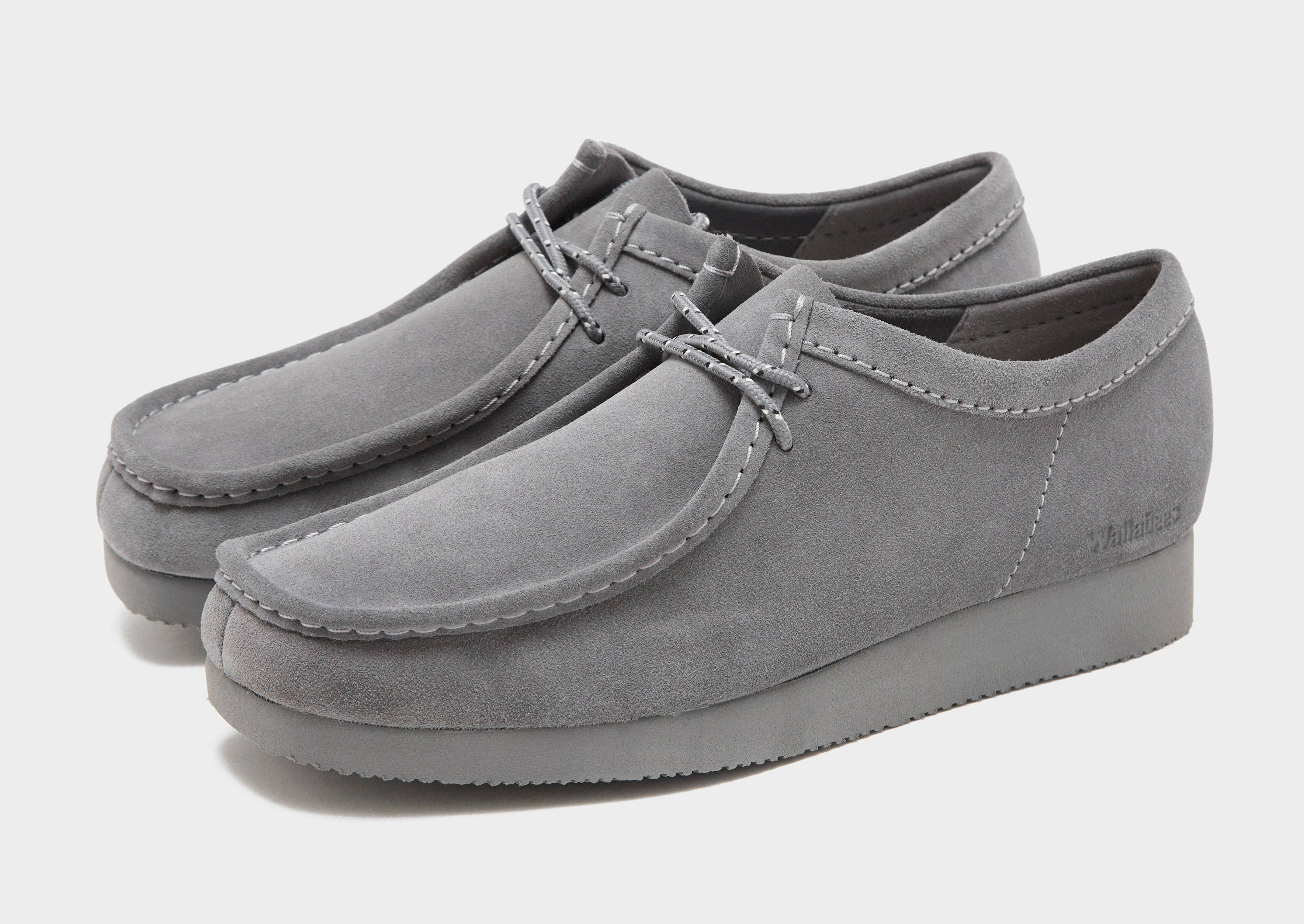 Clarks Wallabee Lite Suede Grey 26329282 front