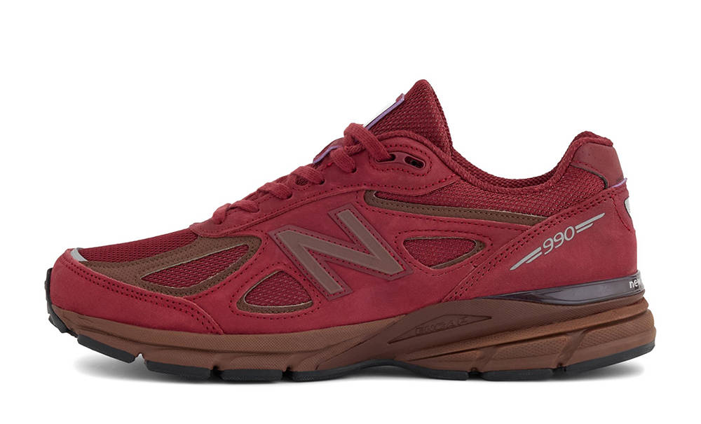 New Balance 990v4 Monarch Burgundy | U990BR4