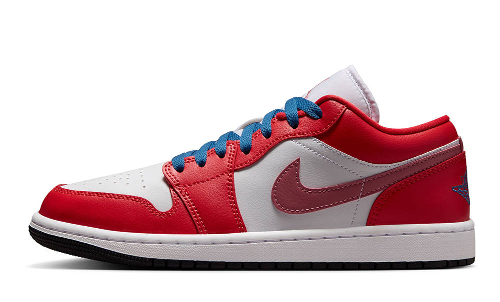 Air Jordan 1 Low Track Red White DC0774-608