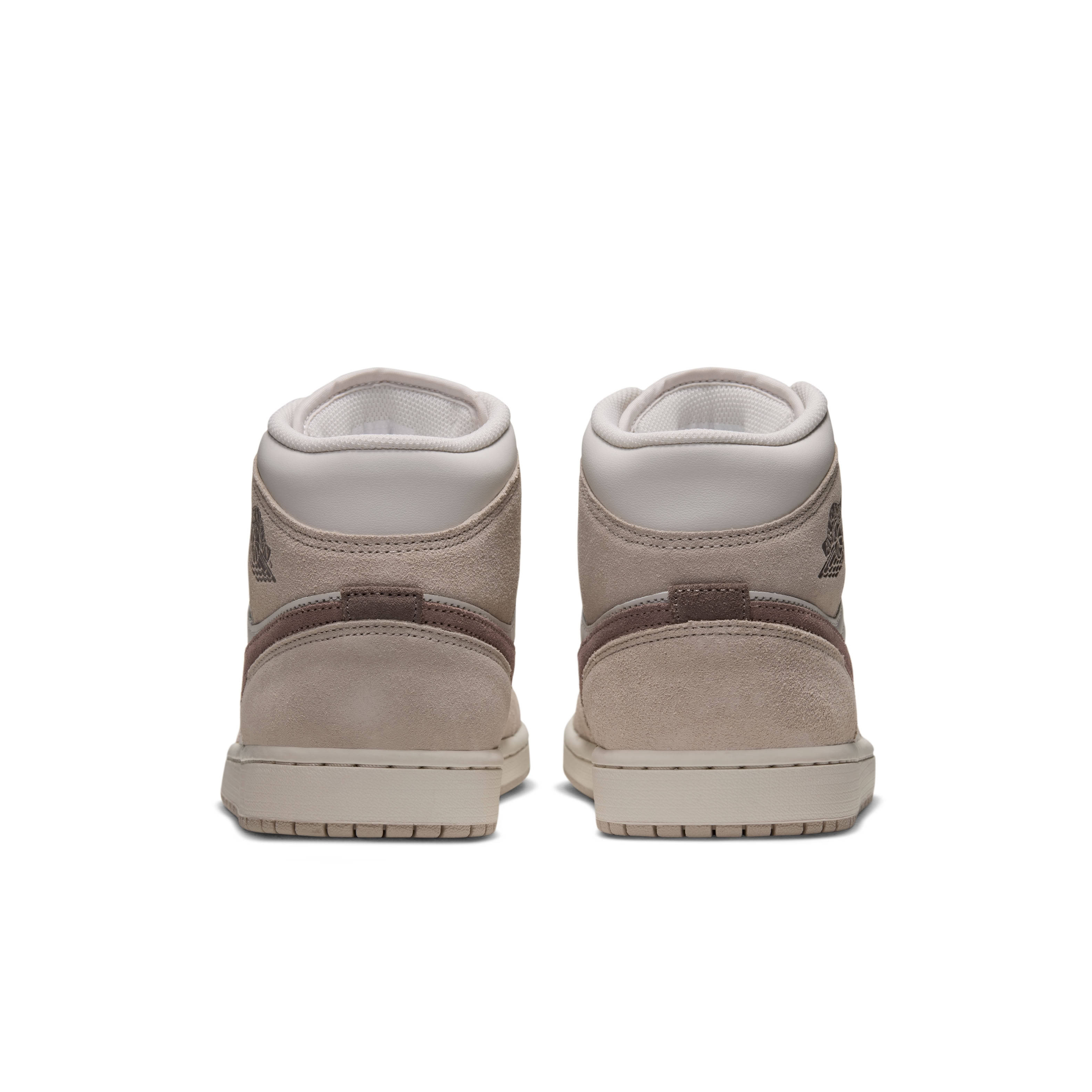Air Jordan 1 Mid SE Phantom Cream Heel