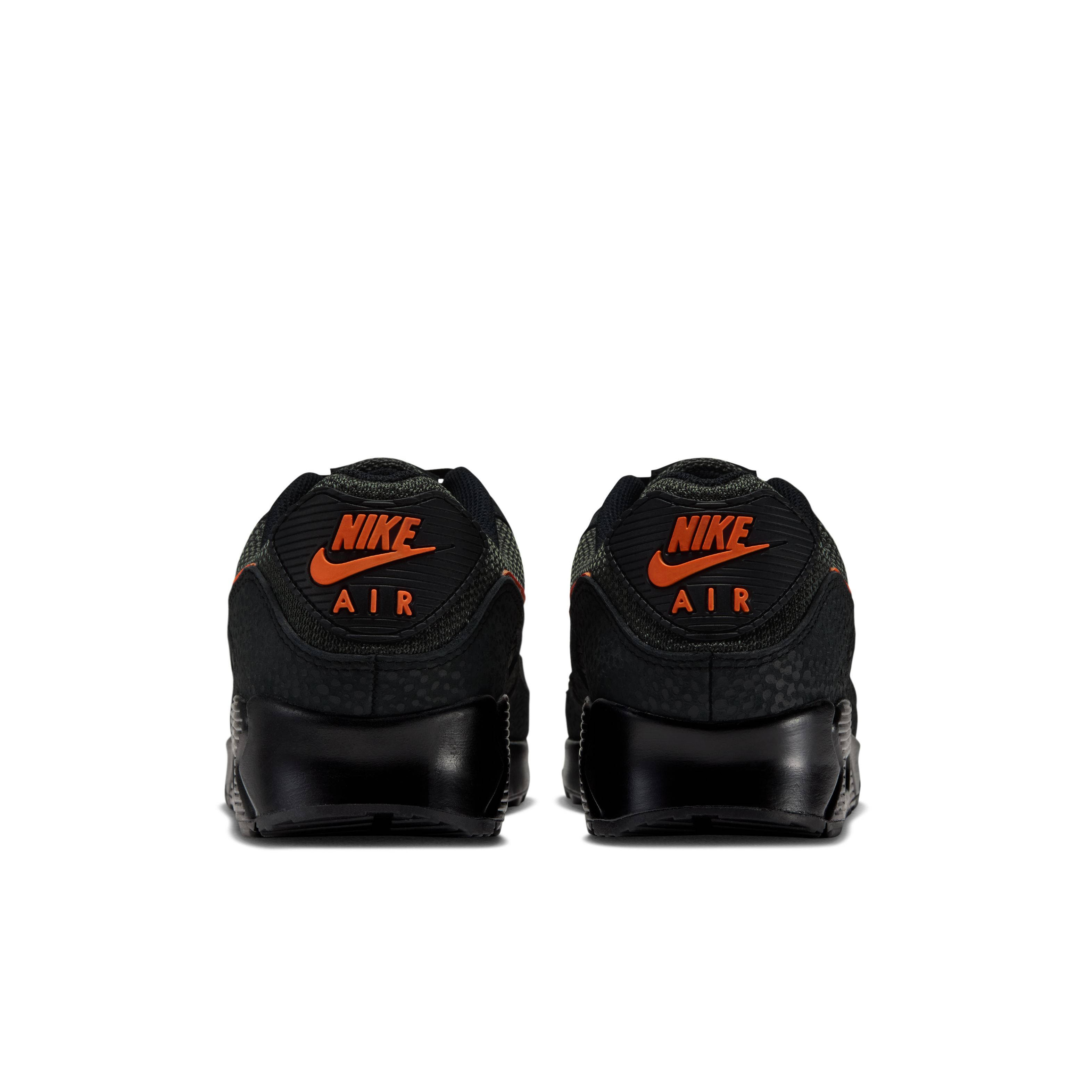 Nike Air Max 90 Cargo Khaki Orange IZ9645 325 back