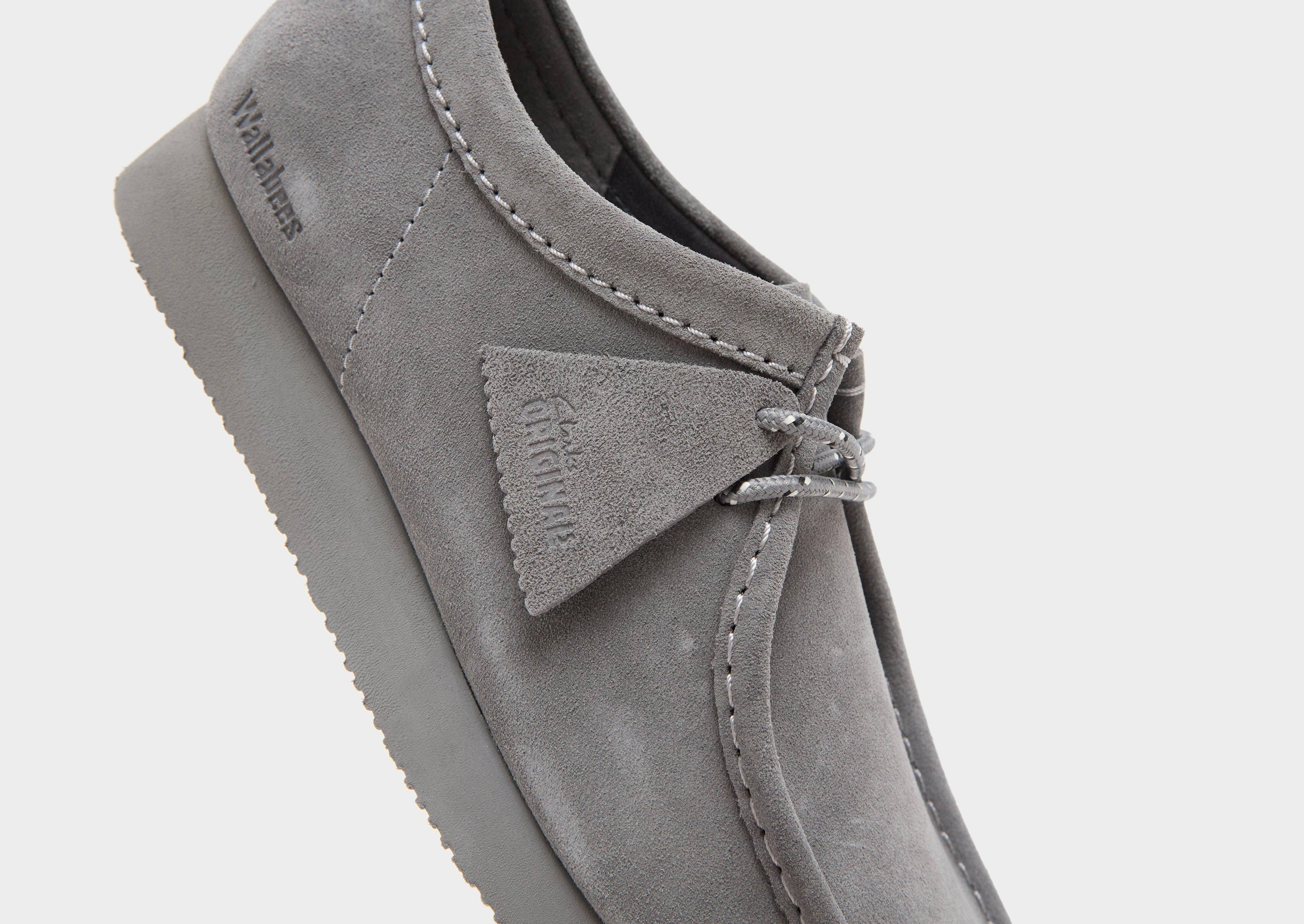 Clarks Wallabee Lite Suede Grey 26329282 side