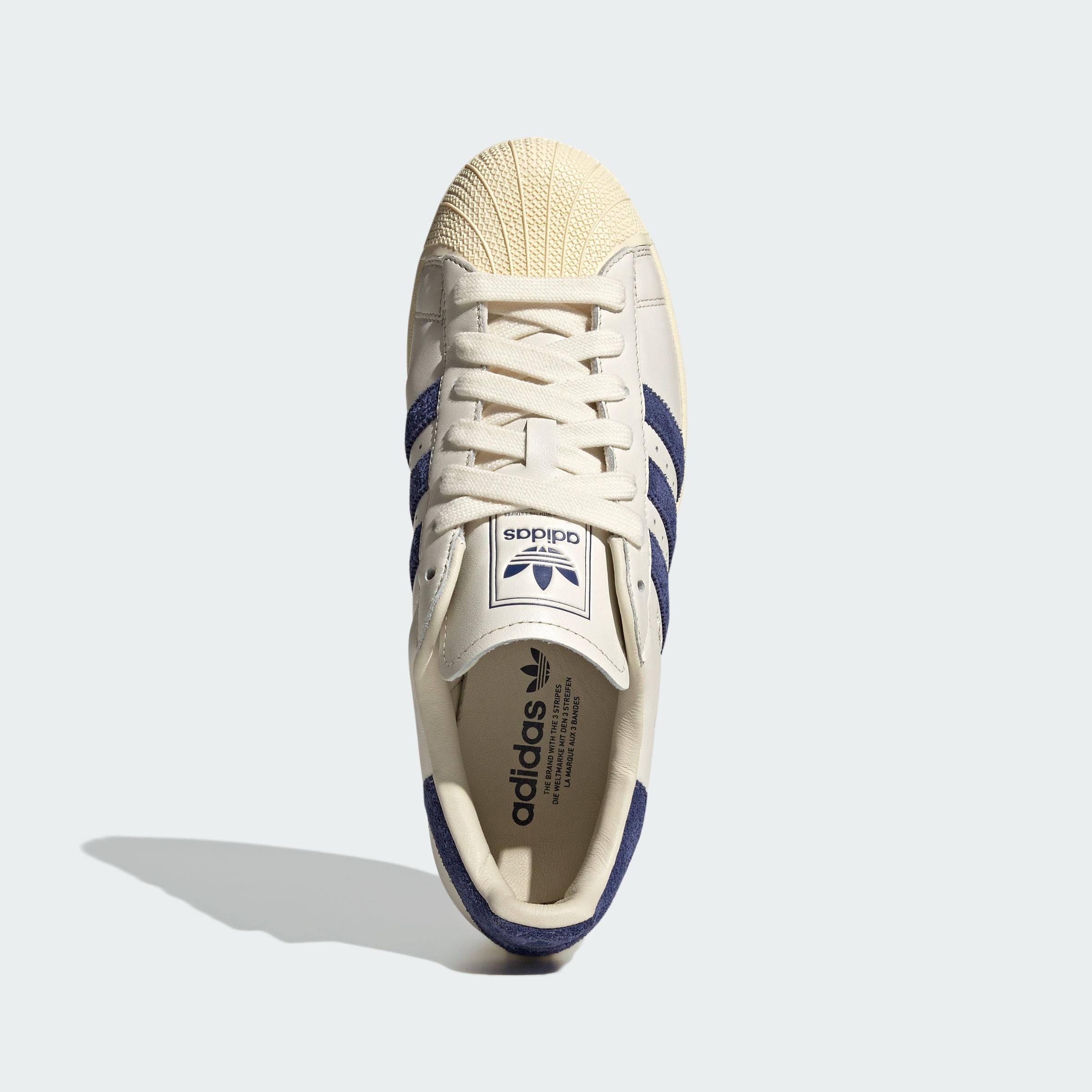 adidas Superstar II Off White Victory Blue KZ6732 middle