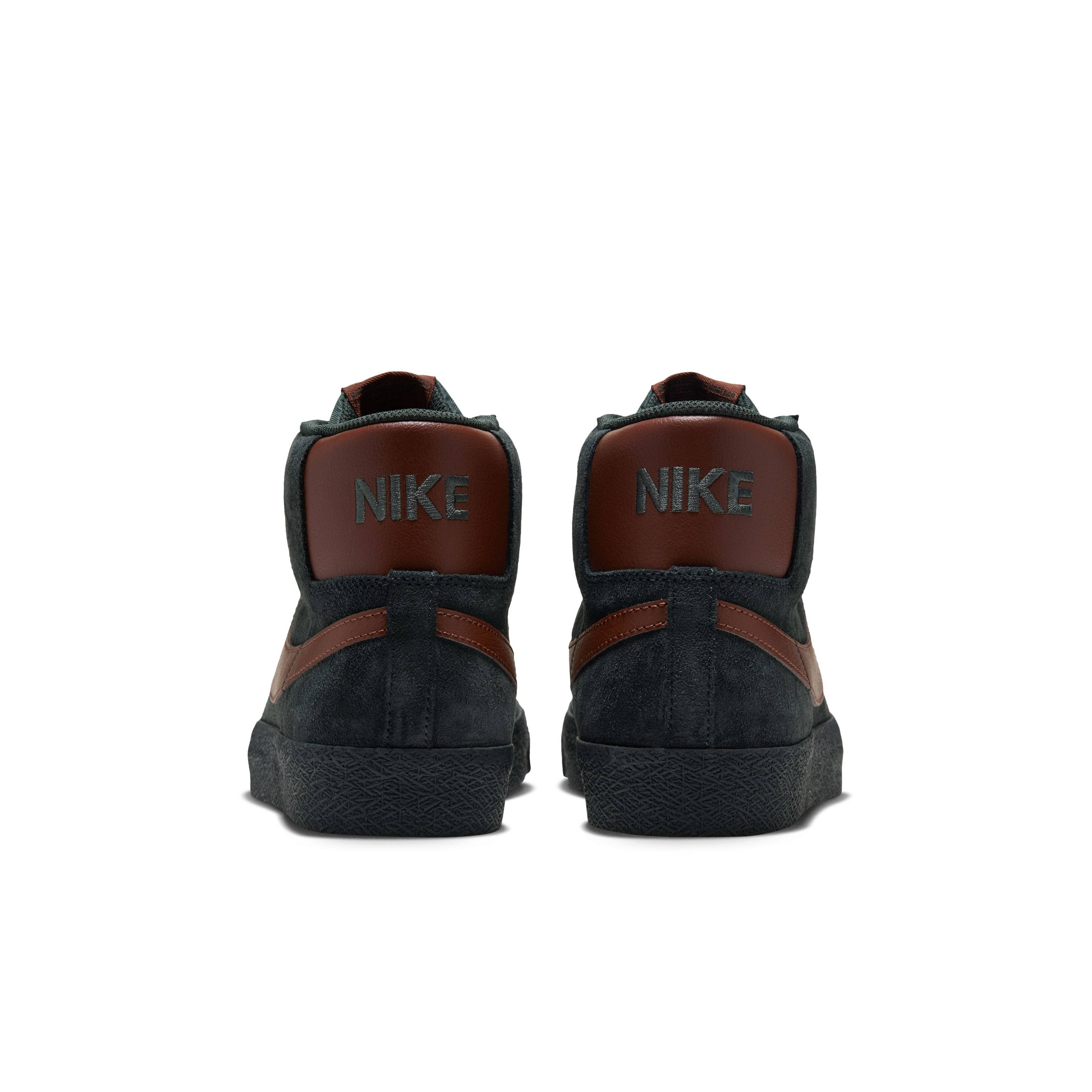 Nike SB Zoom Blazer Mid Black Spruce Brown IO0667 300 back