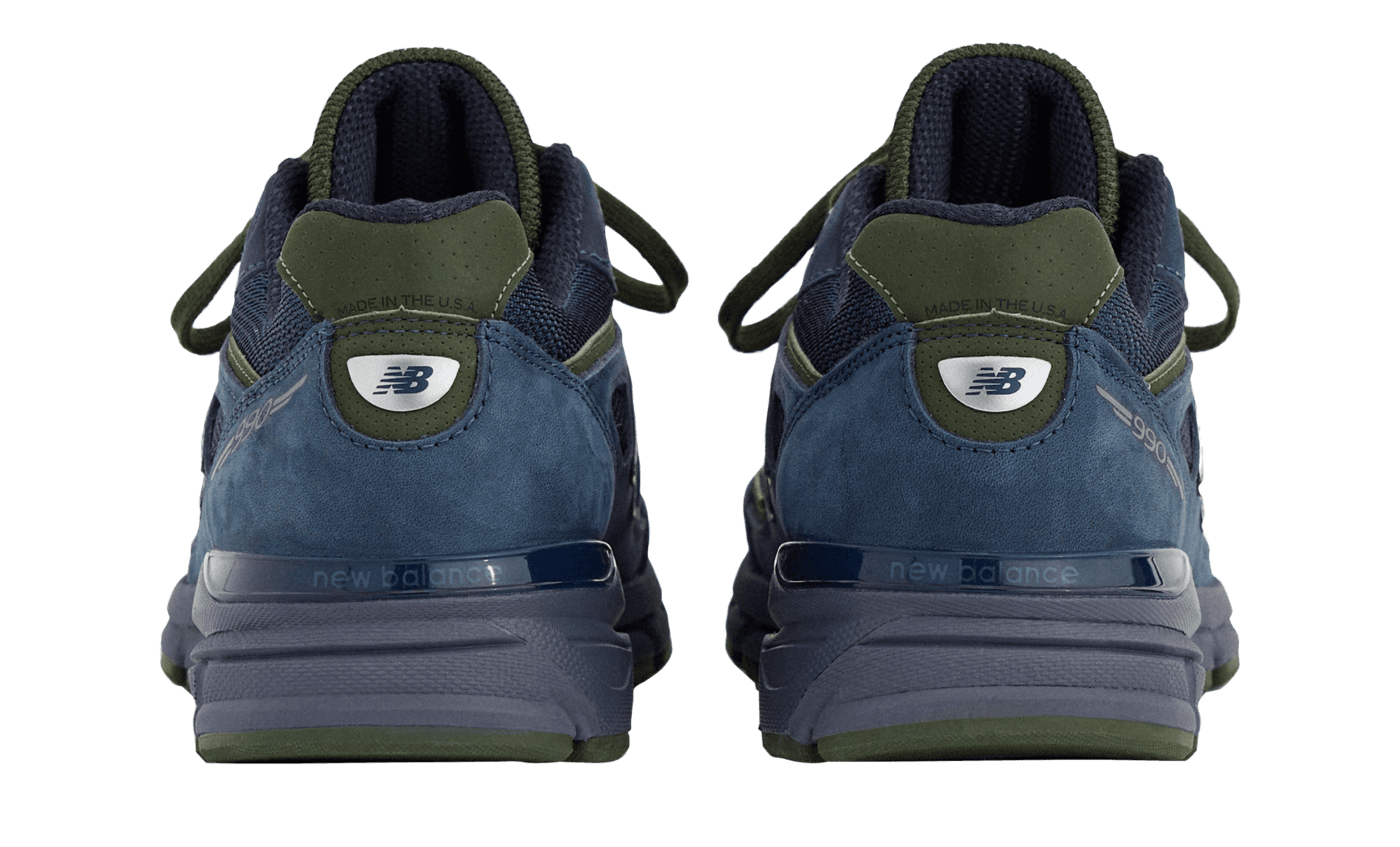 New Balance 990V4 Navy Meteorite U990BG4 back