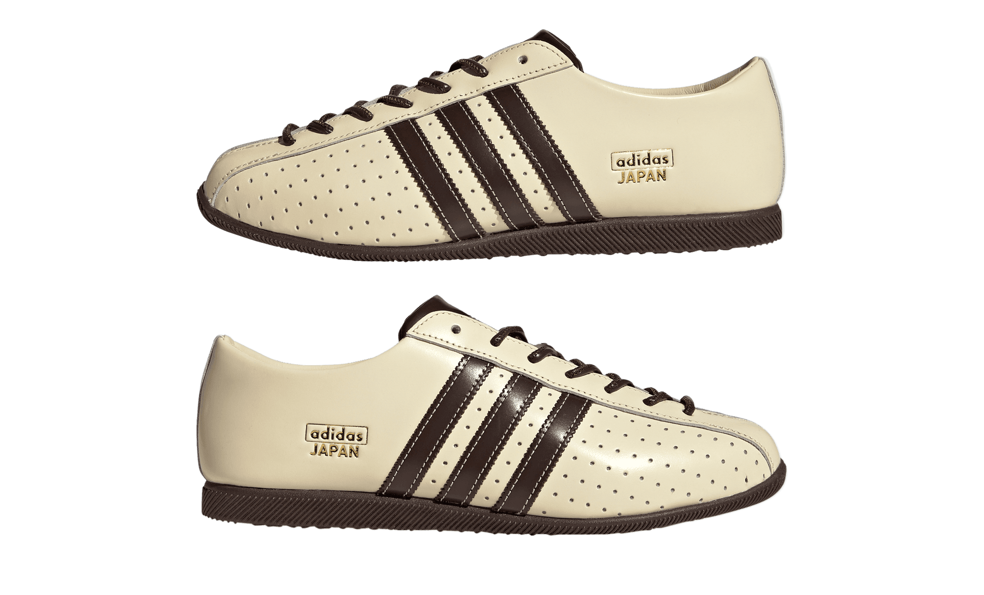 adidas Japan LUX Cream White Aurora Coffee KI6694 feature