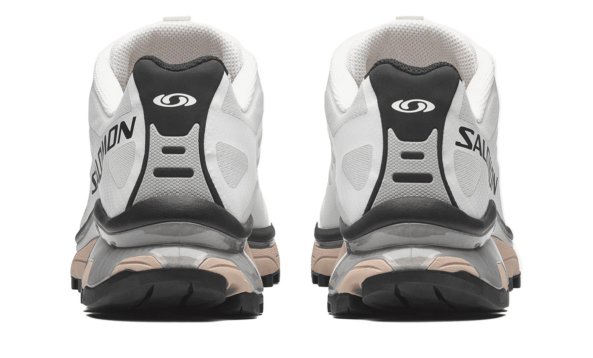 Salomon XT-4 OG White Black White Pepper L49216700 back