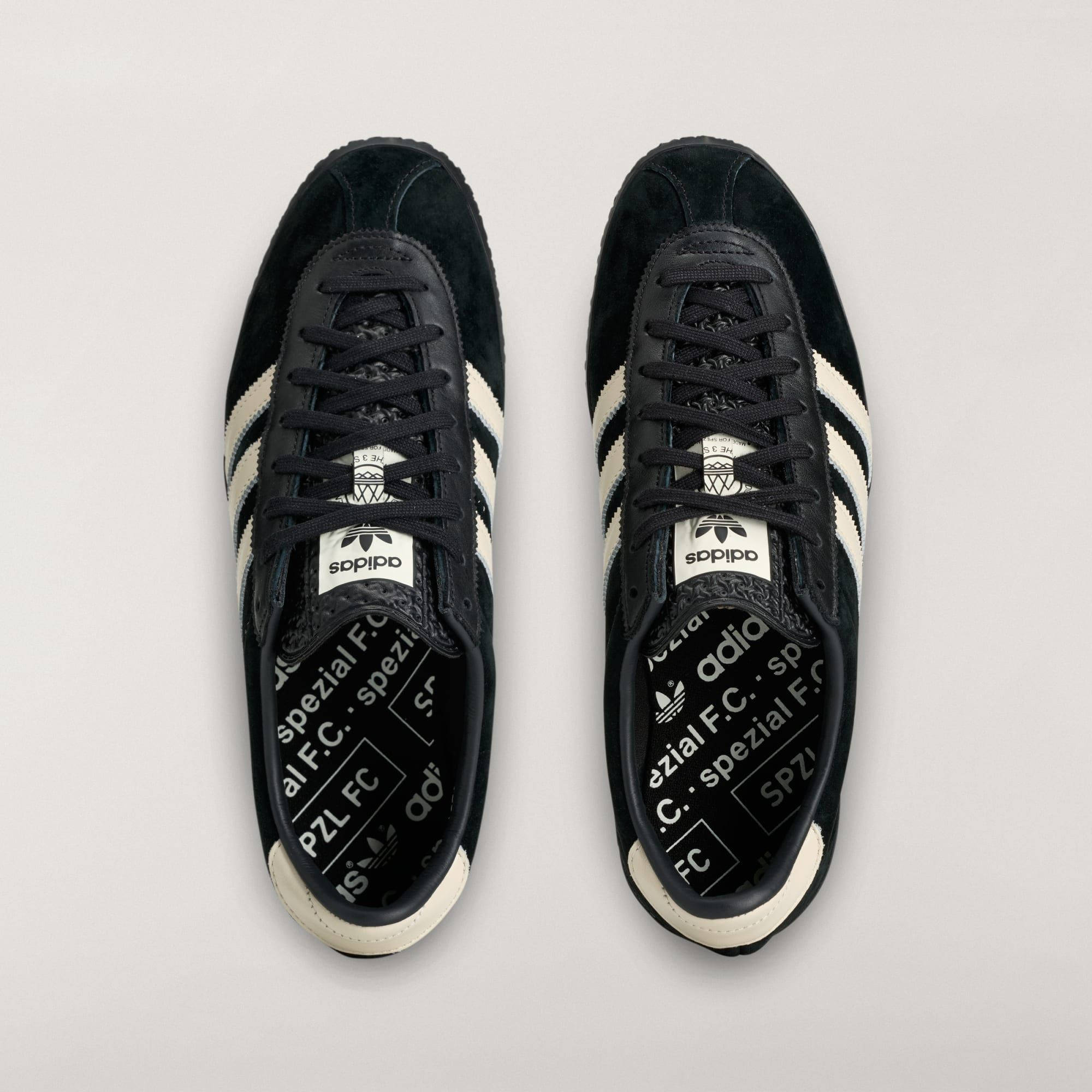 adidas Gazelle SPZL FC Black White HP4248 middle