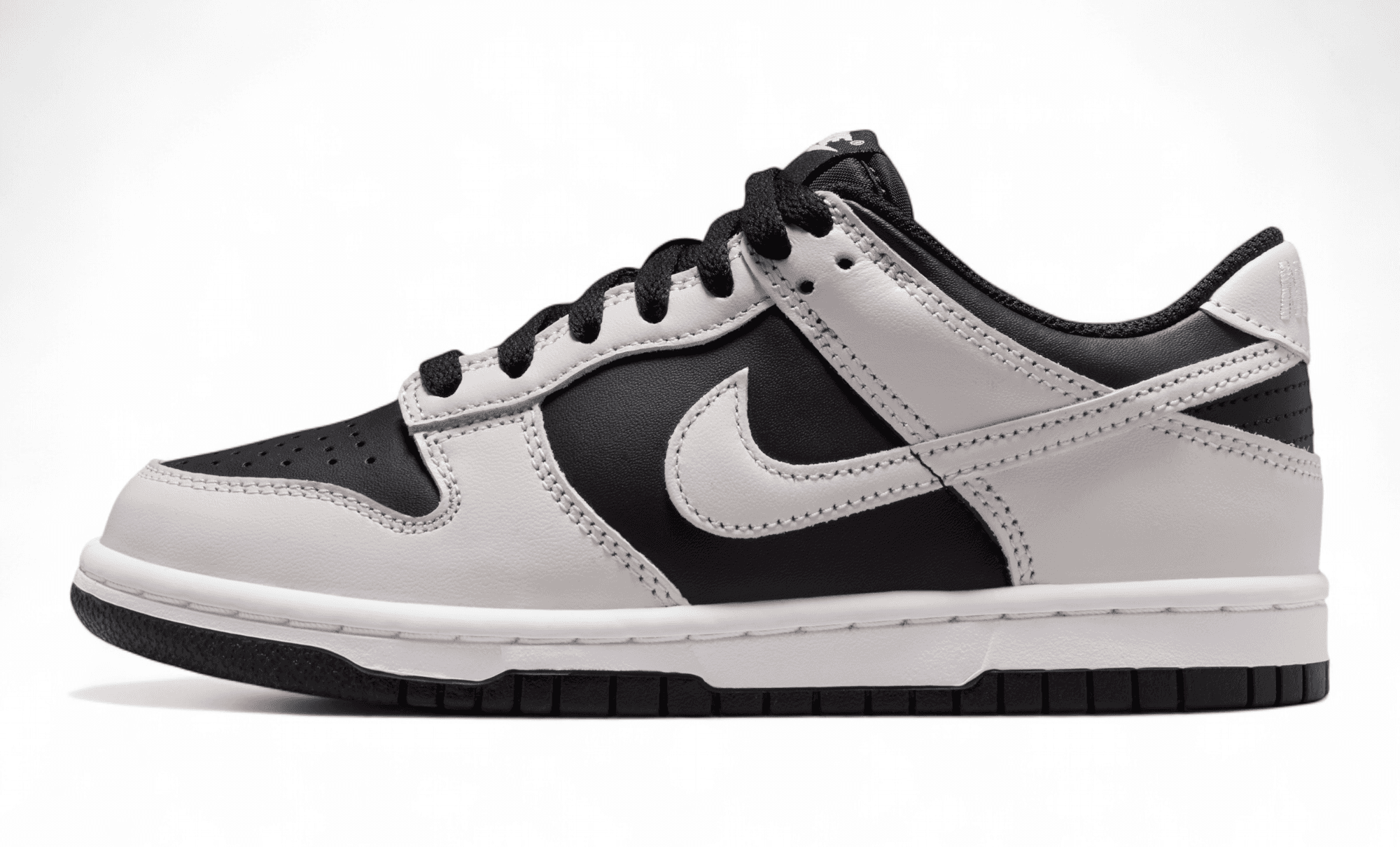 Nike Dunk Low GS Black Platinum Tint White